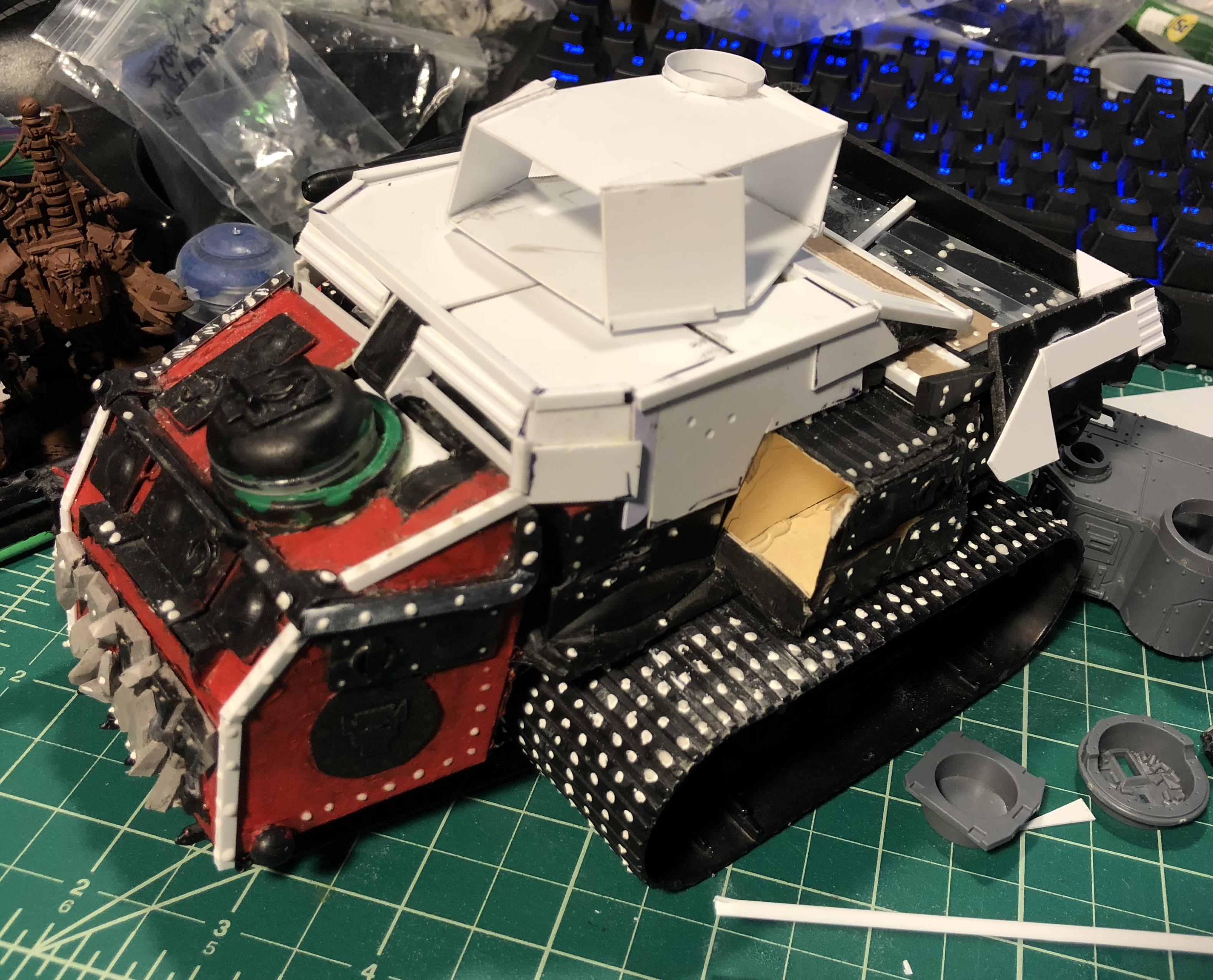 Battlewagon, Orks, Scratch Build