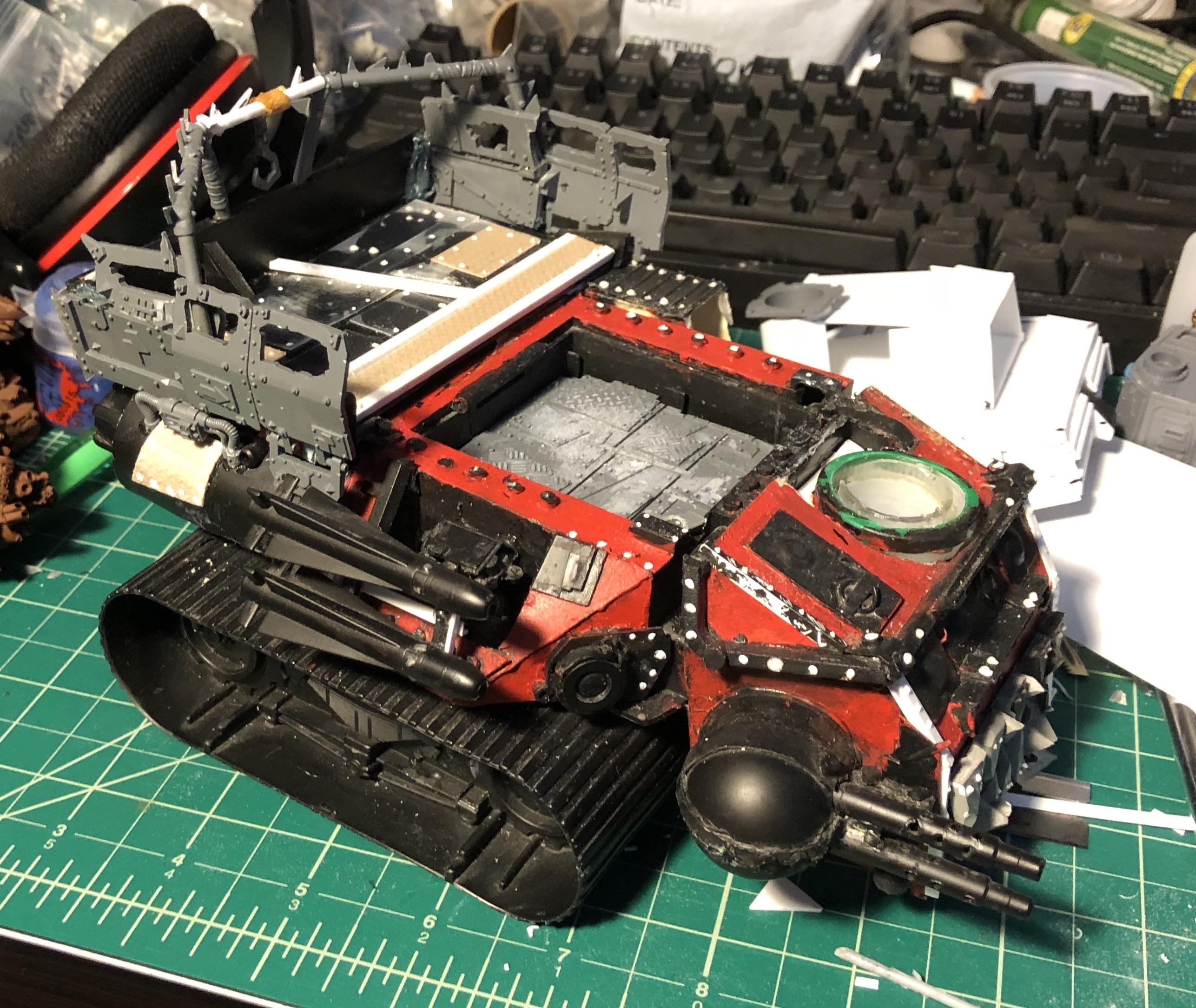 Battlewagon, Orks, Scratch Build