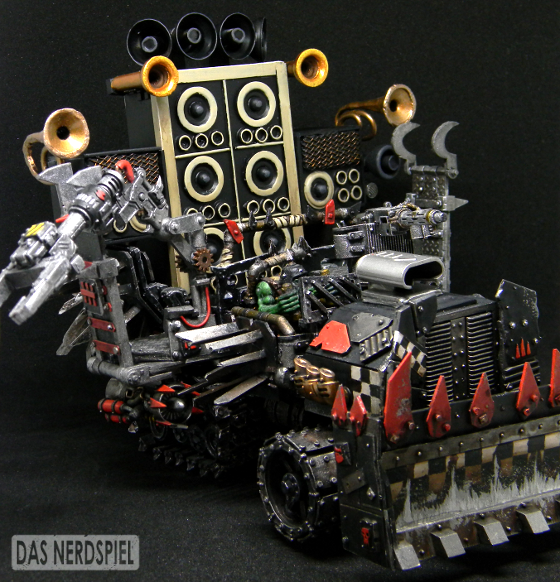 Gorkamorka, Gubbinz, Orks, Ram, Shoutas, Trakk, Vehicle, Warhammer 40,000