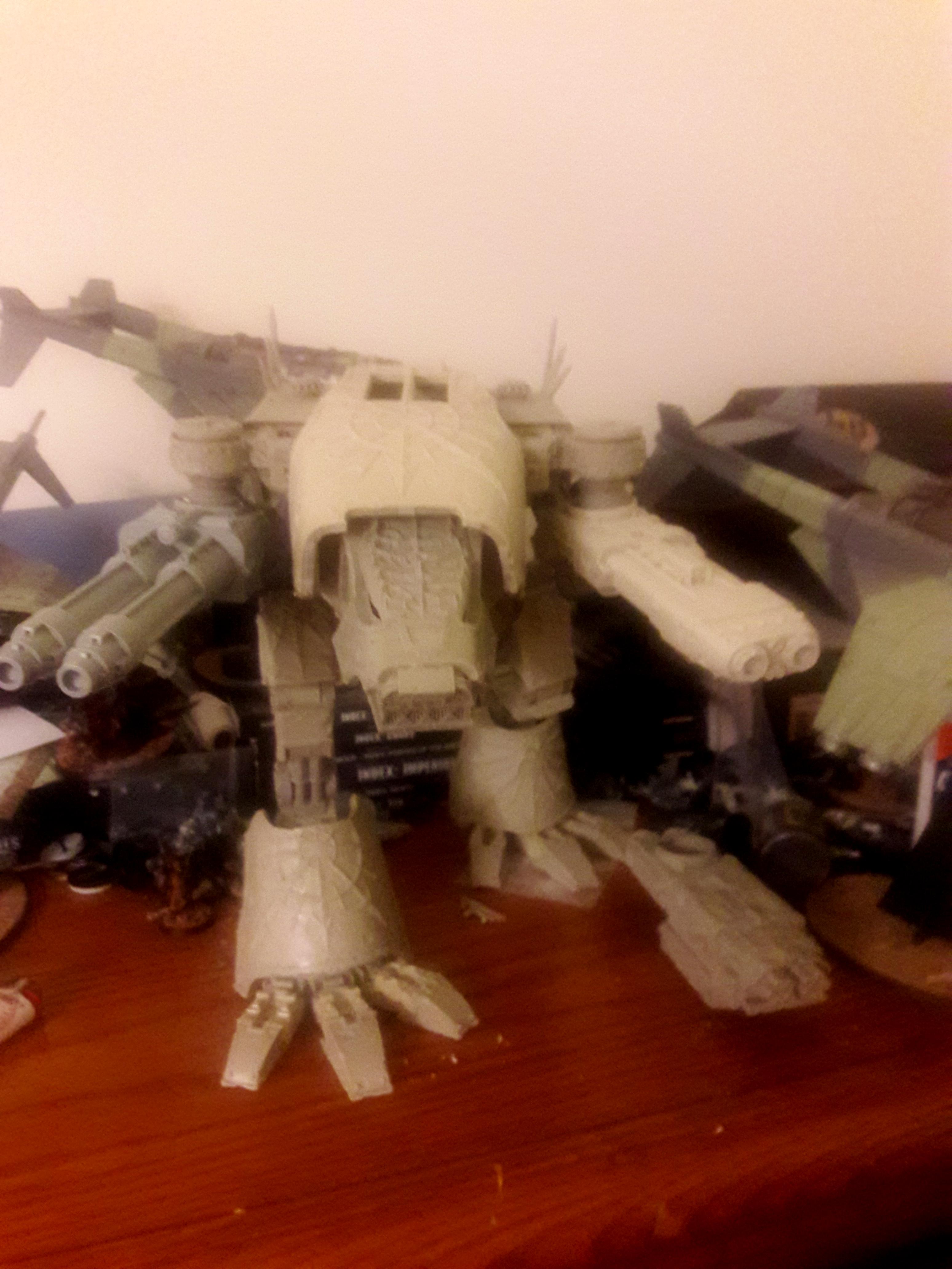 Chaos Warhound Titan, Legio Mortis, Titan