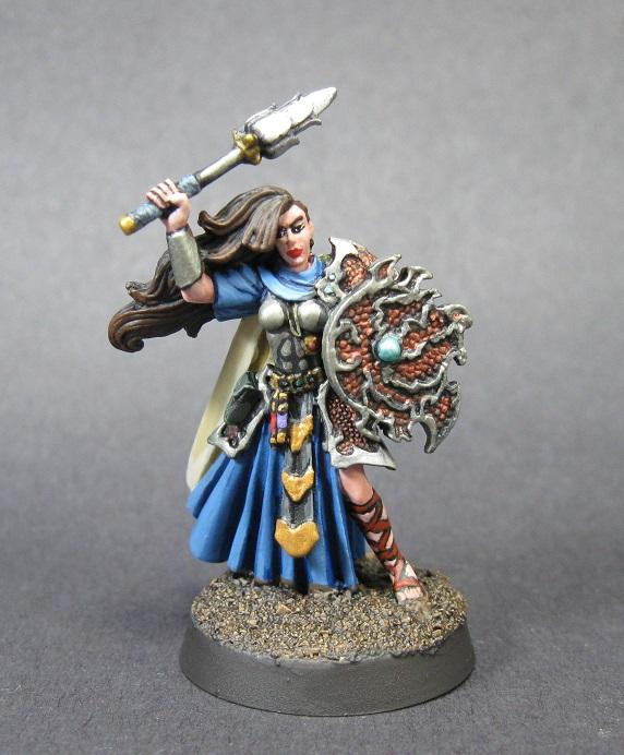 Figurine Reaper Miniatures - Clerc De Calistria Pathfinder - 28 Mm - Non Peinte - Pour Jeux De Rôle - 5