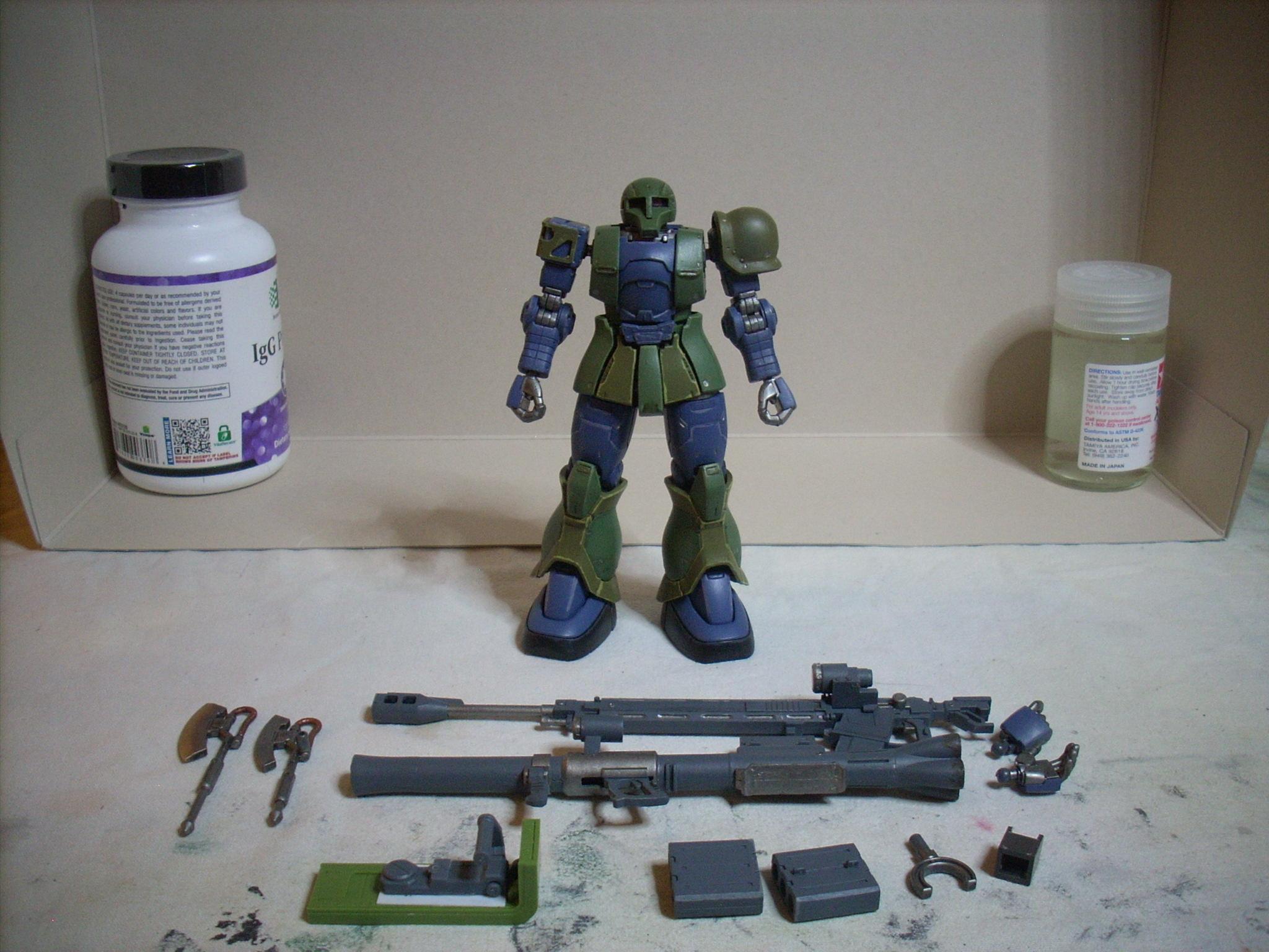 Gundam, Hg, Hguc, Mobile Suit, Msg, Origin, Shadowsanddust, Zaku, Zaku I