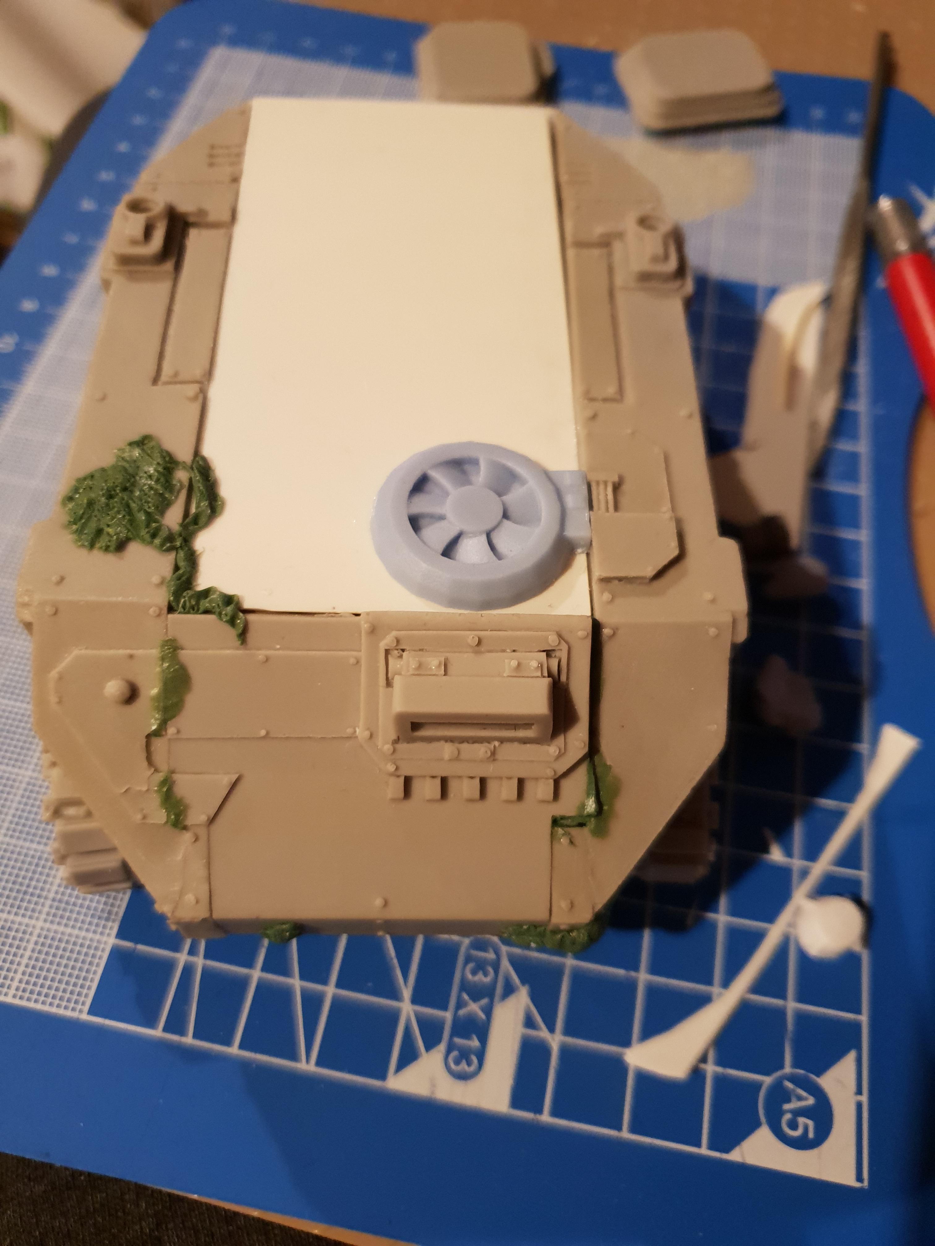 Chaos, Conversion, Nurgle, Warhammer 40,000, Work In Progress
