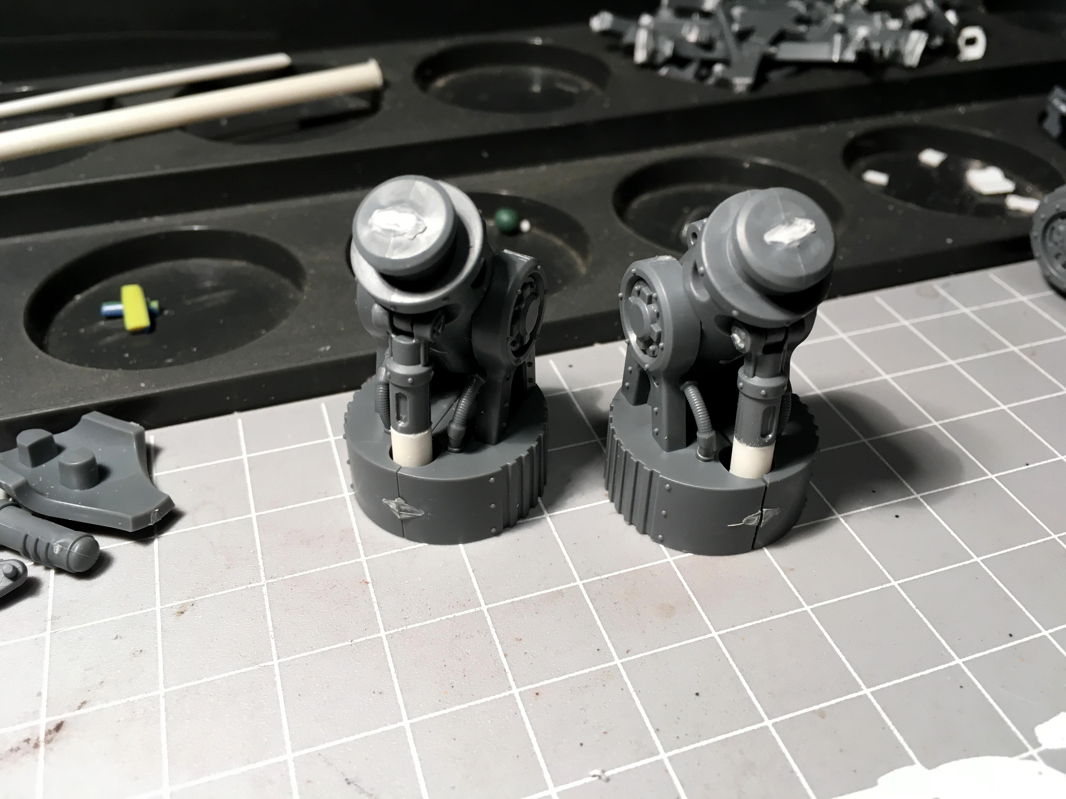 Imperial Knights, Questoris, Warhammer 40,000, Work In Progress