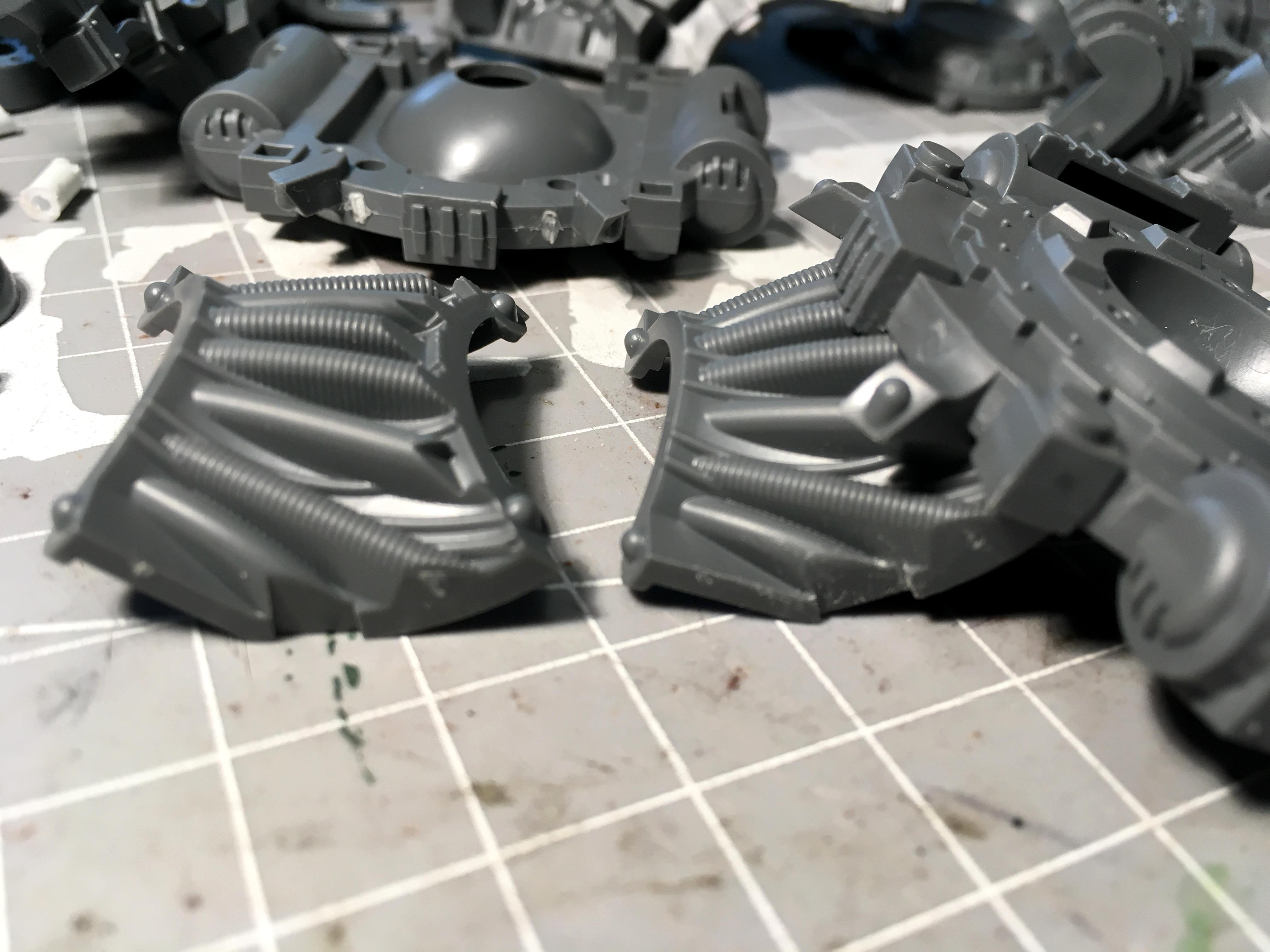 Imperial Knights, Questoris, Warhammer 40,000, Work In Progress