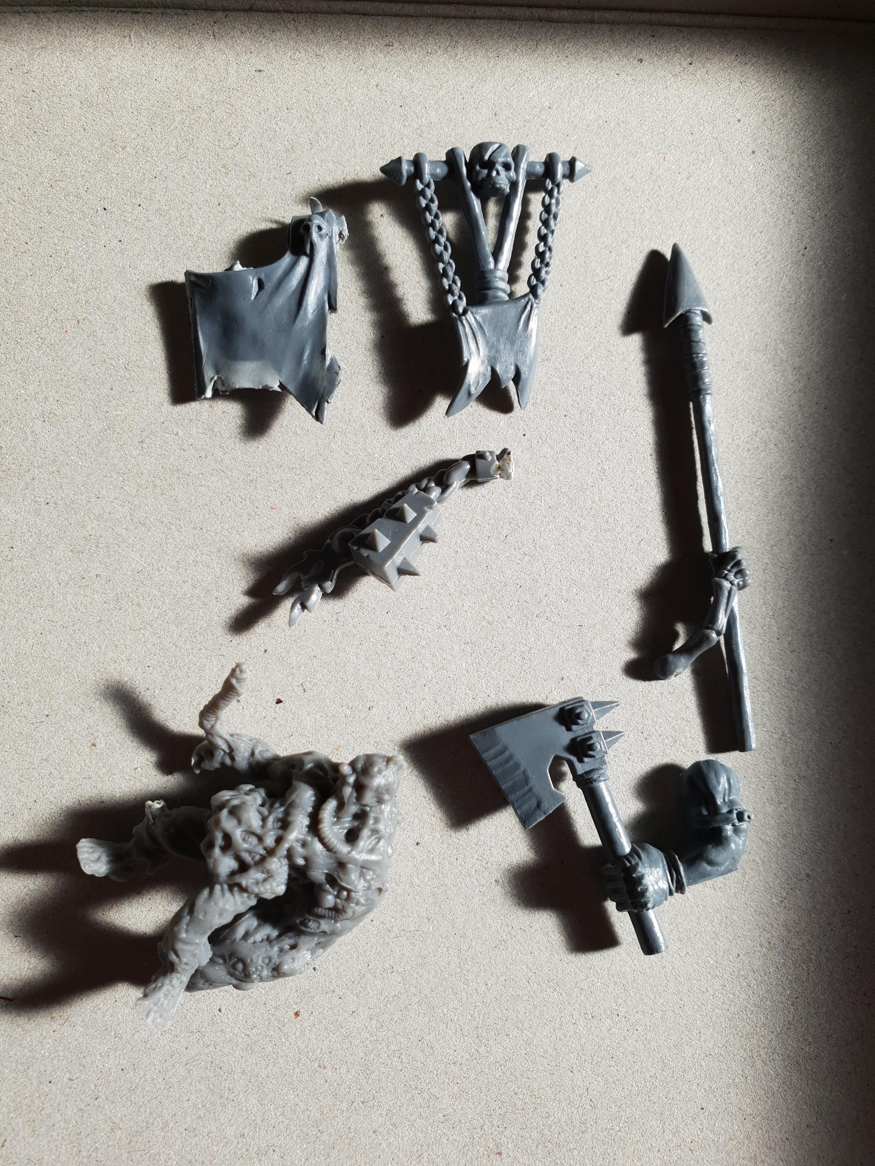 Chaos, Conversion, Nurgle, Warhammer 40,000, Work In Progress