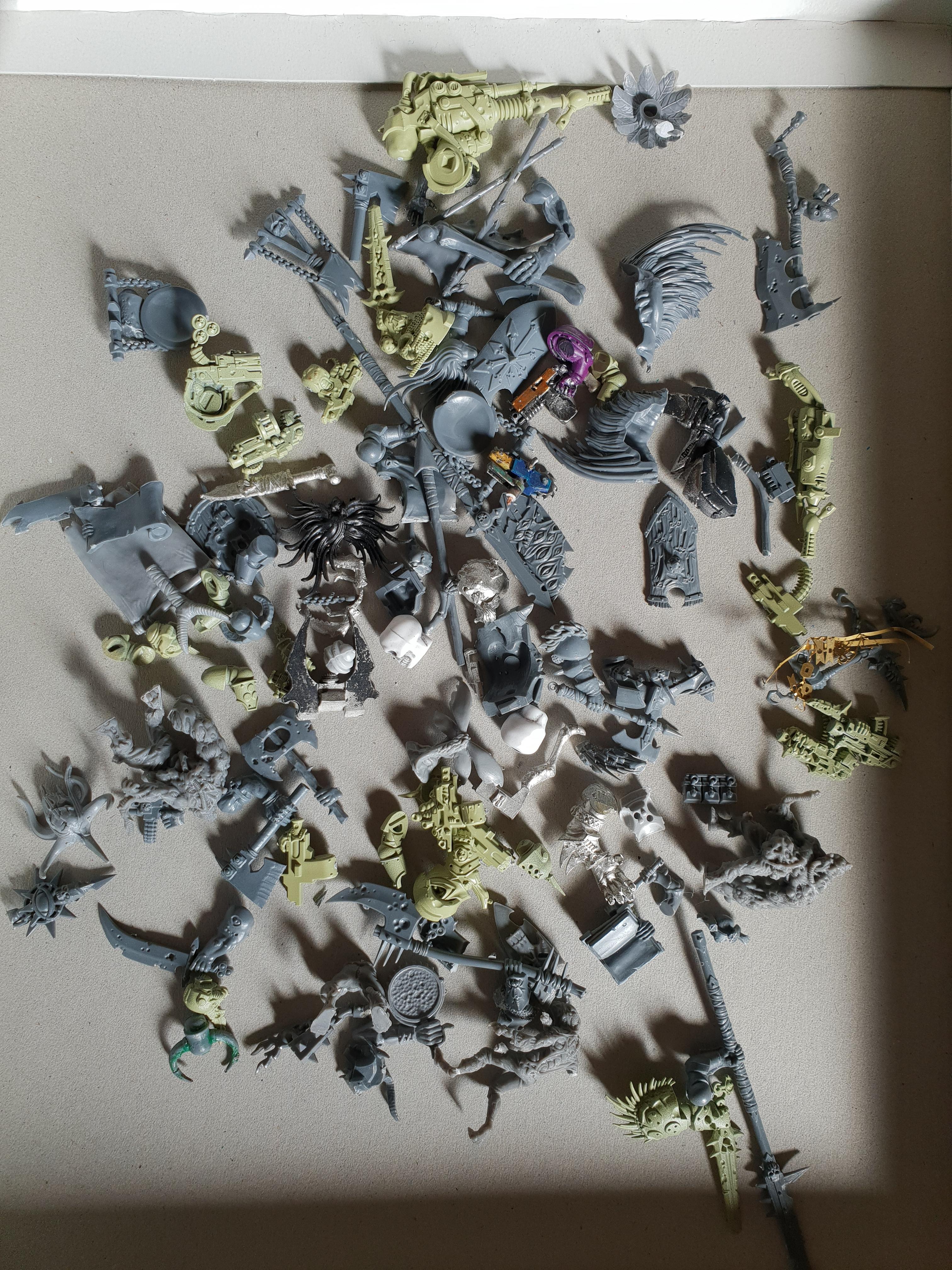 Chaos, Conversion, Nurgle, Warhammer 40,000, Work In Progress
