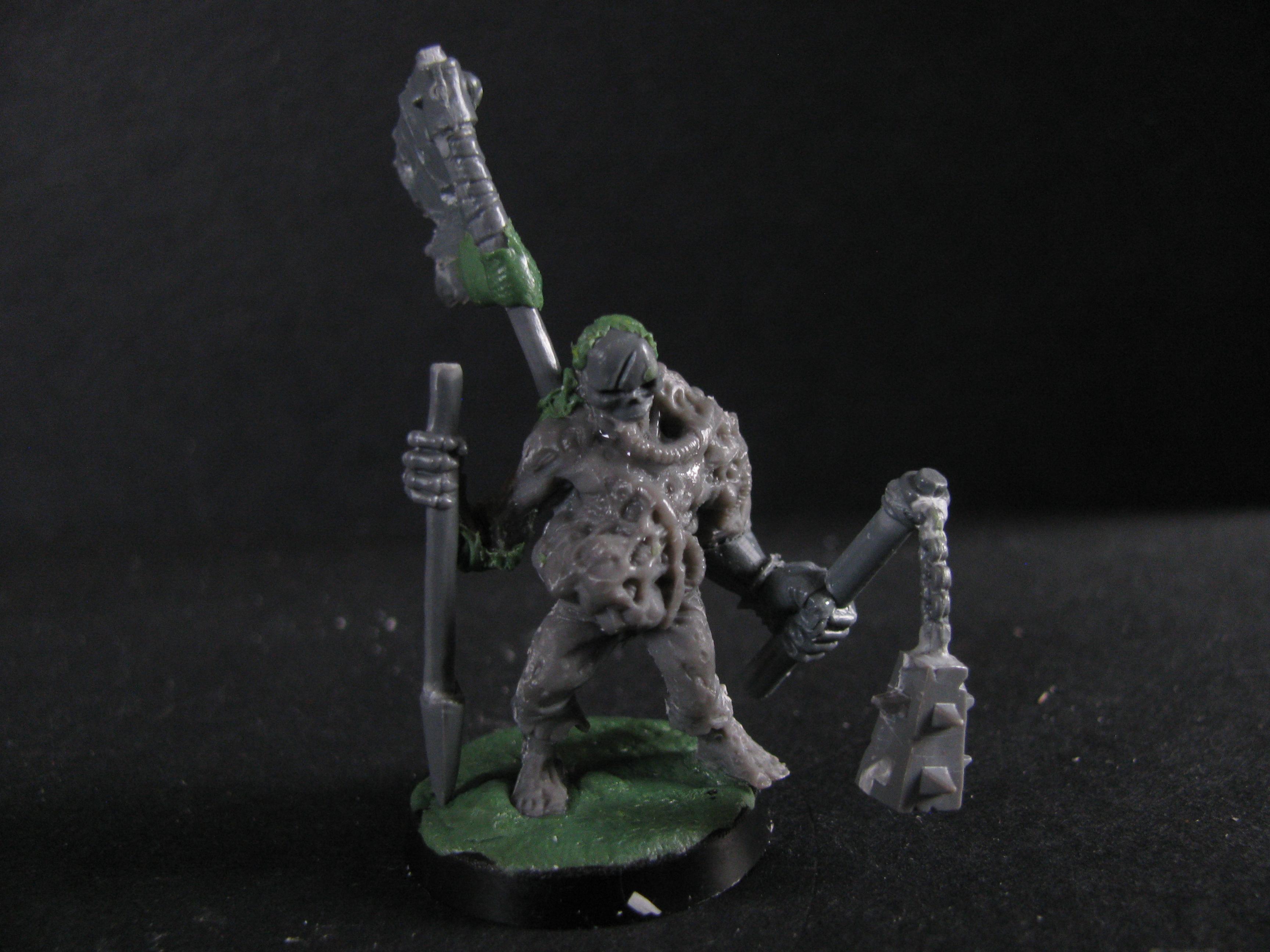 Chaos, Conversion, Nurgle, Warhammer 40,000, Work In Progress