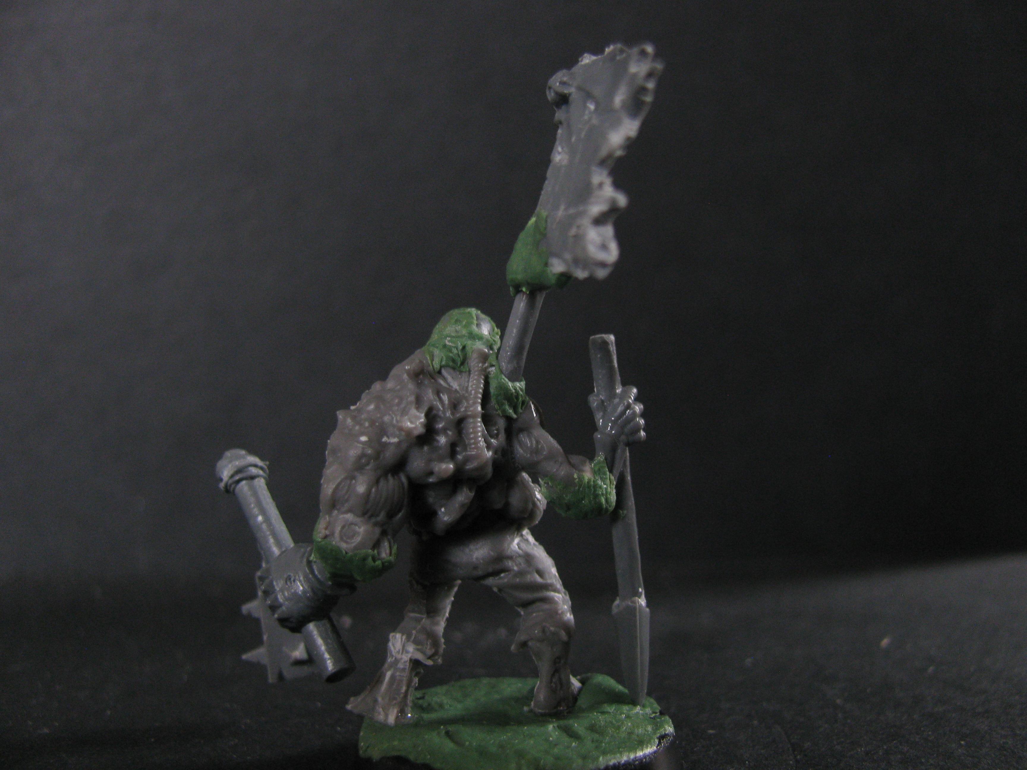 Chaos, Conversion, Nurgle, Warhammer 40,000, Work In Progress