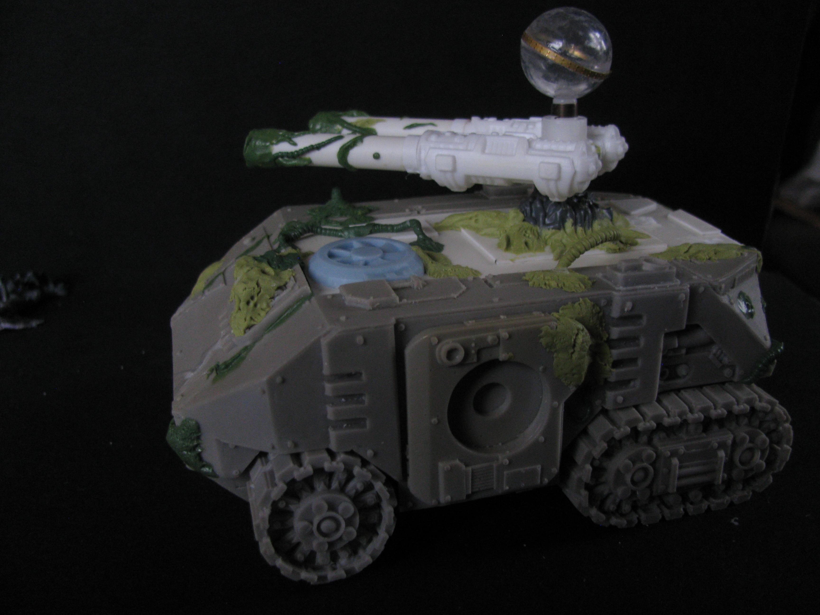 Chaos, Chaos Space Marines, Conversion, Nurgle, Predator, Vehicle, Warhammer 40,000, Work In Progress