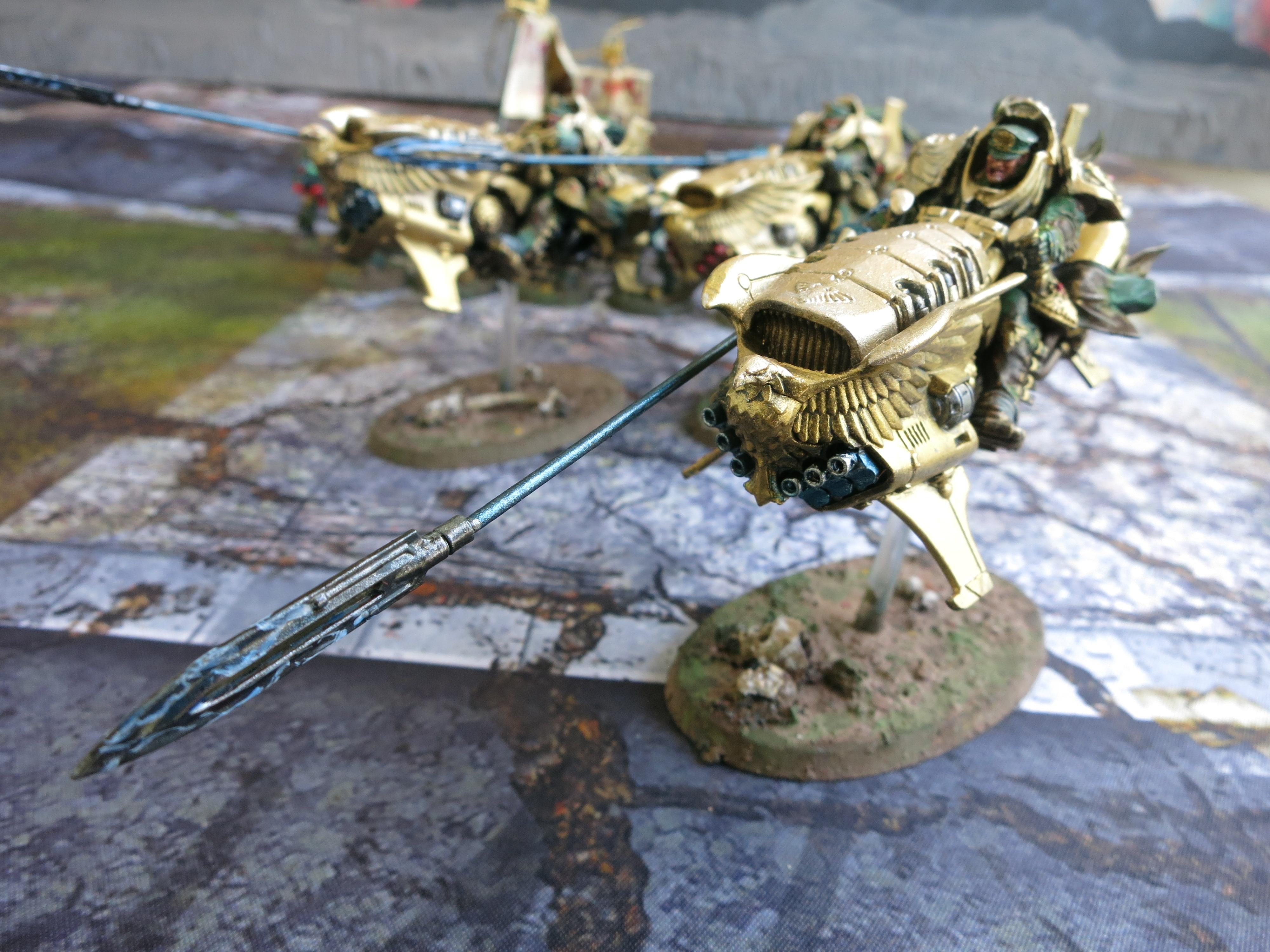 Adeptus Custodes, Adeptus Praetors, Dawneagle Jetbike, Shield Captain