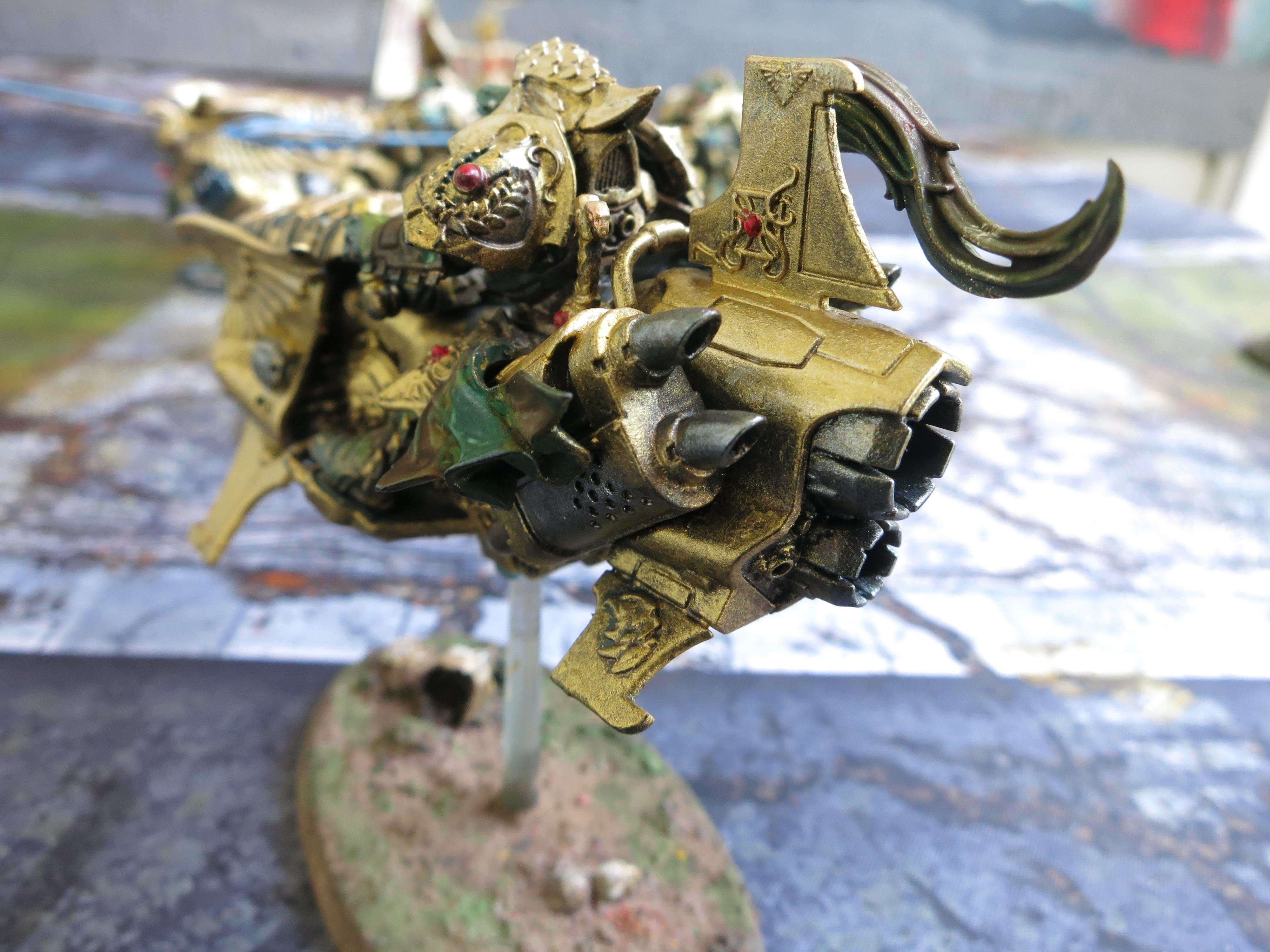 Adeptus Custodes, Adeptus Praetors, Dawneagle Jetbike, Shield Captain
