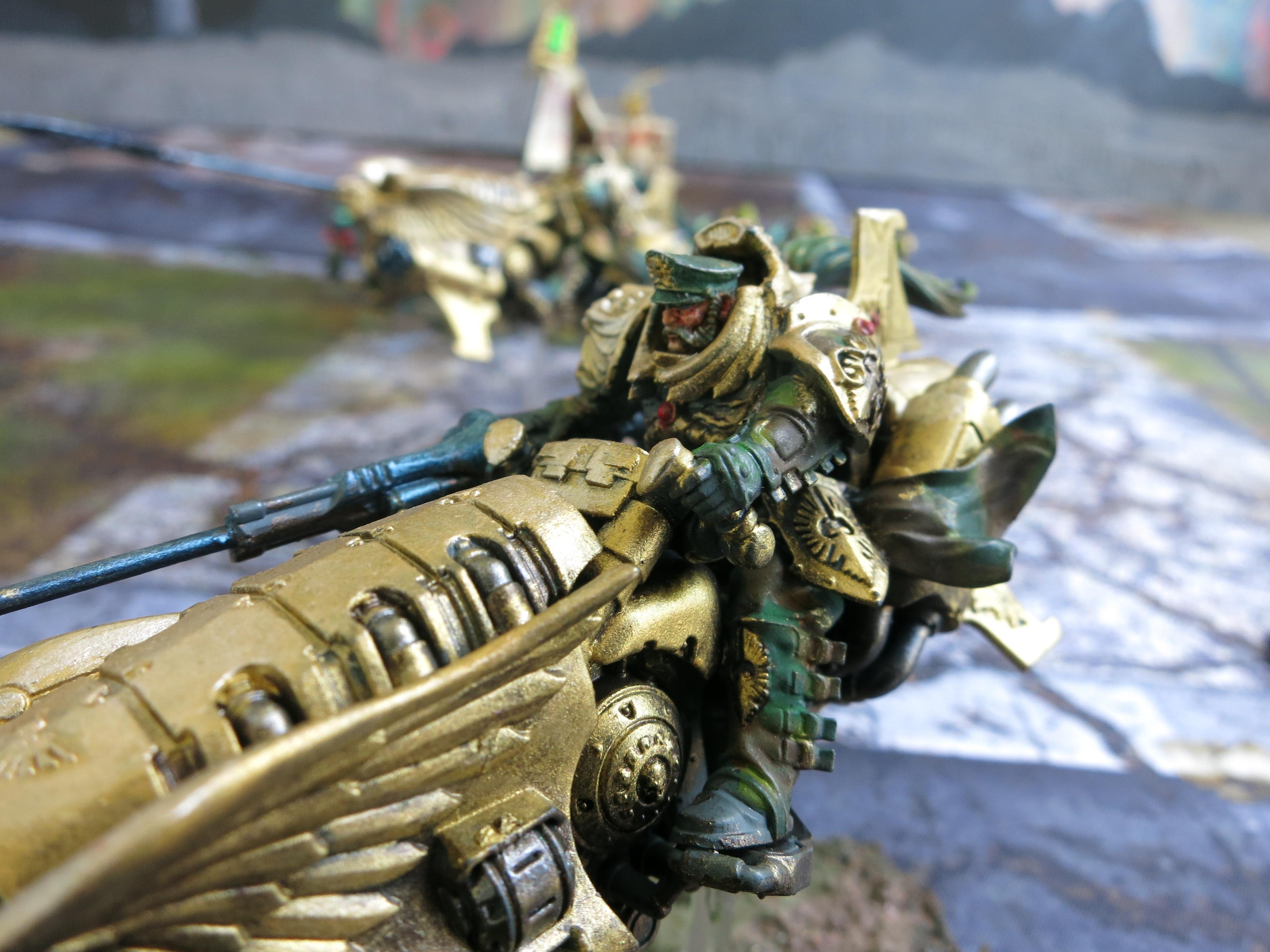 Adeptus Custodes, Adeptus Praetors, Dawneagle Jetbike, Shield Captain