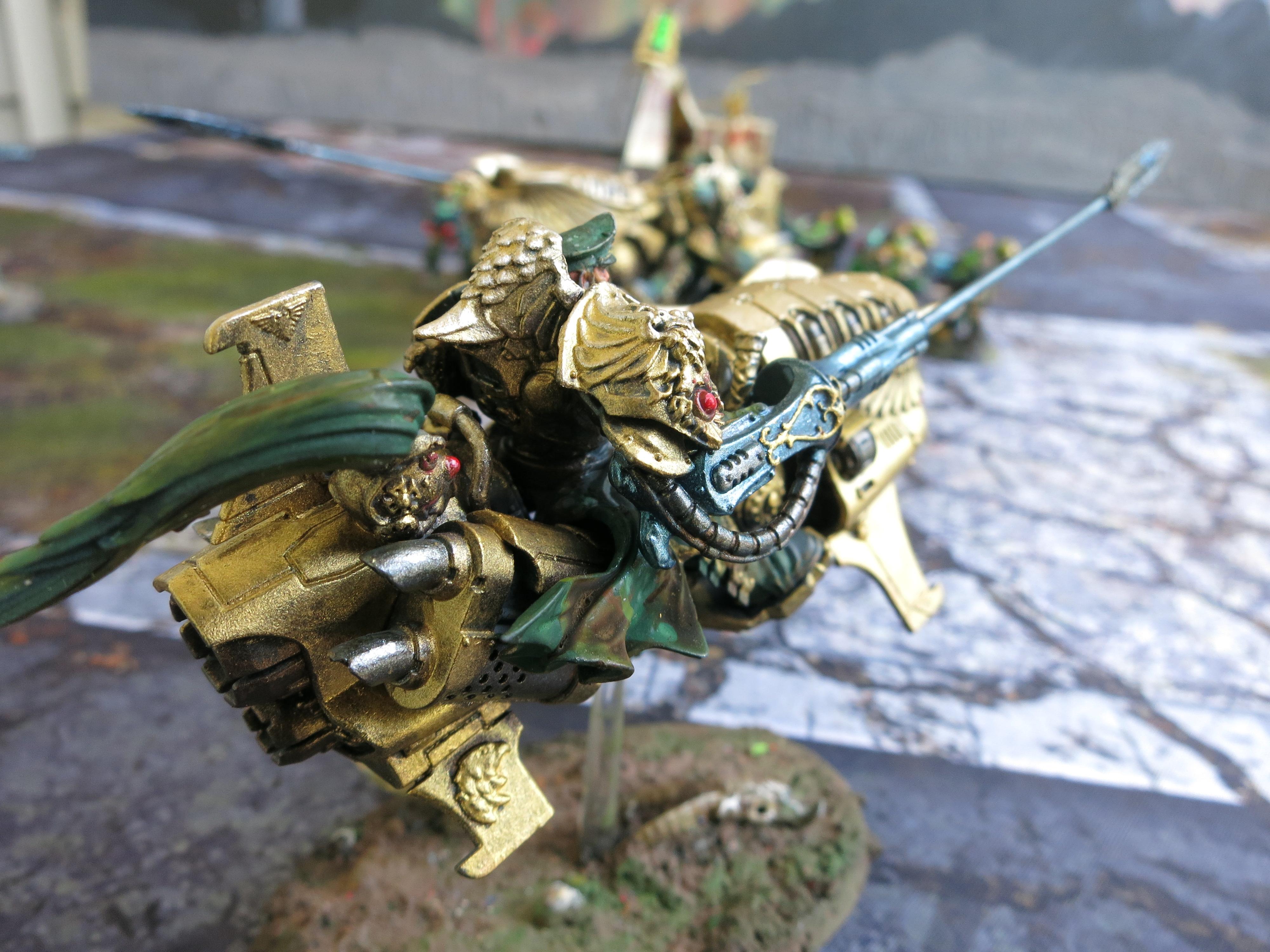 Adeptus Custodes, Adeptus Praetors, Dawneagle Jetbike, Shield Captain