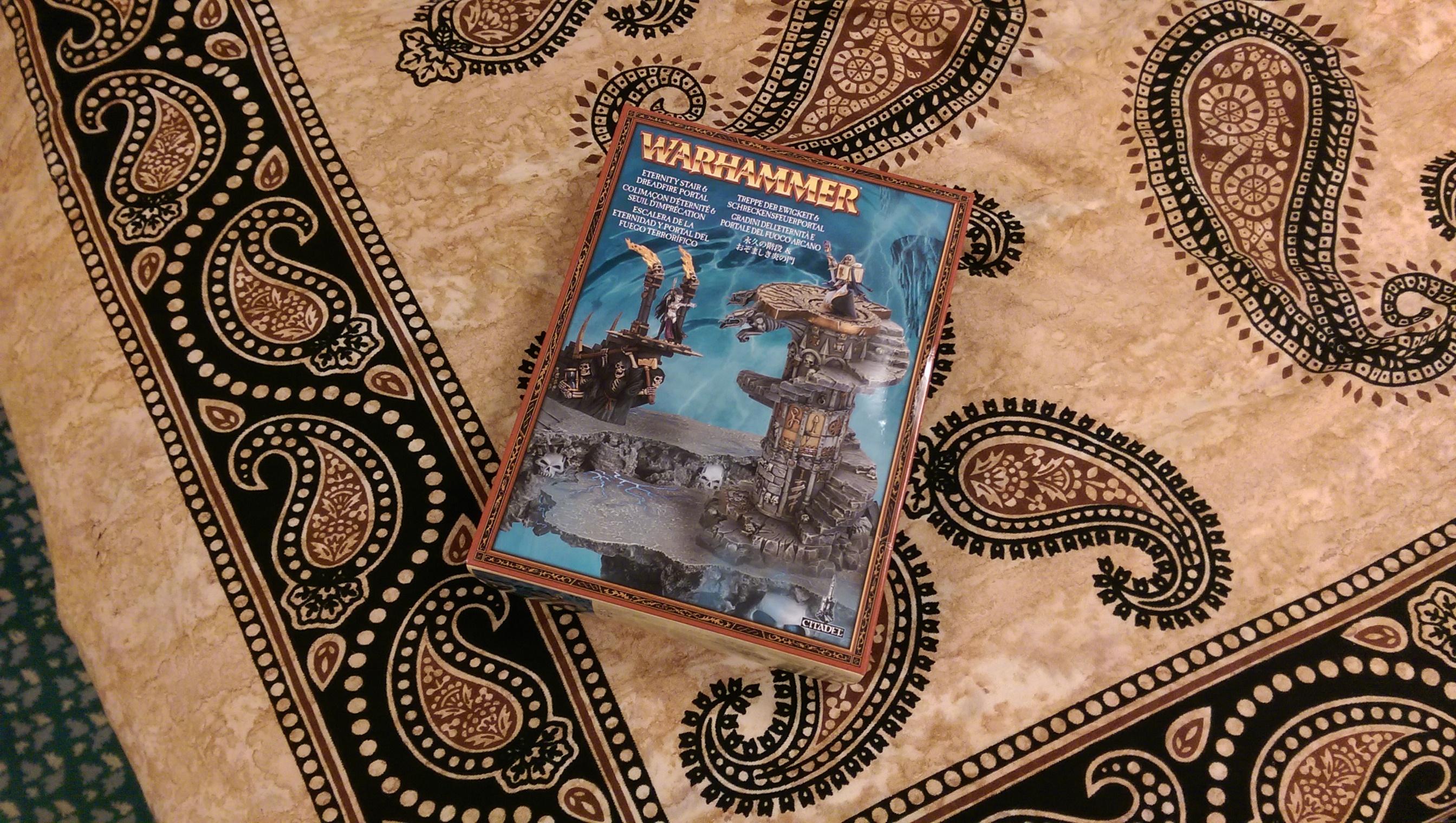 Age Of Sigmar, Dreadnought, Eternity, Fanthasy, Fire, Portal, Stair, Terrain, Warhammer Fantasy