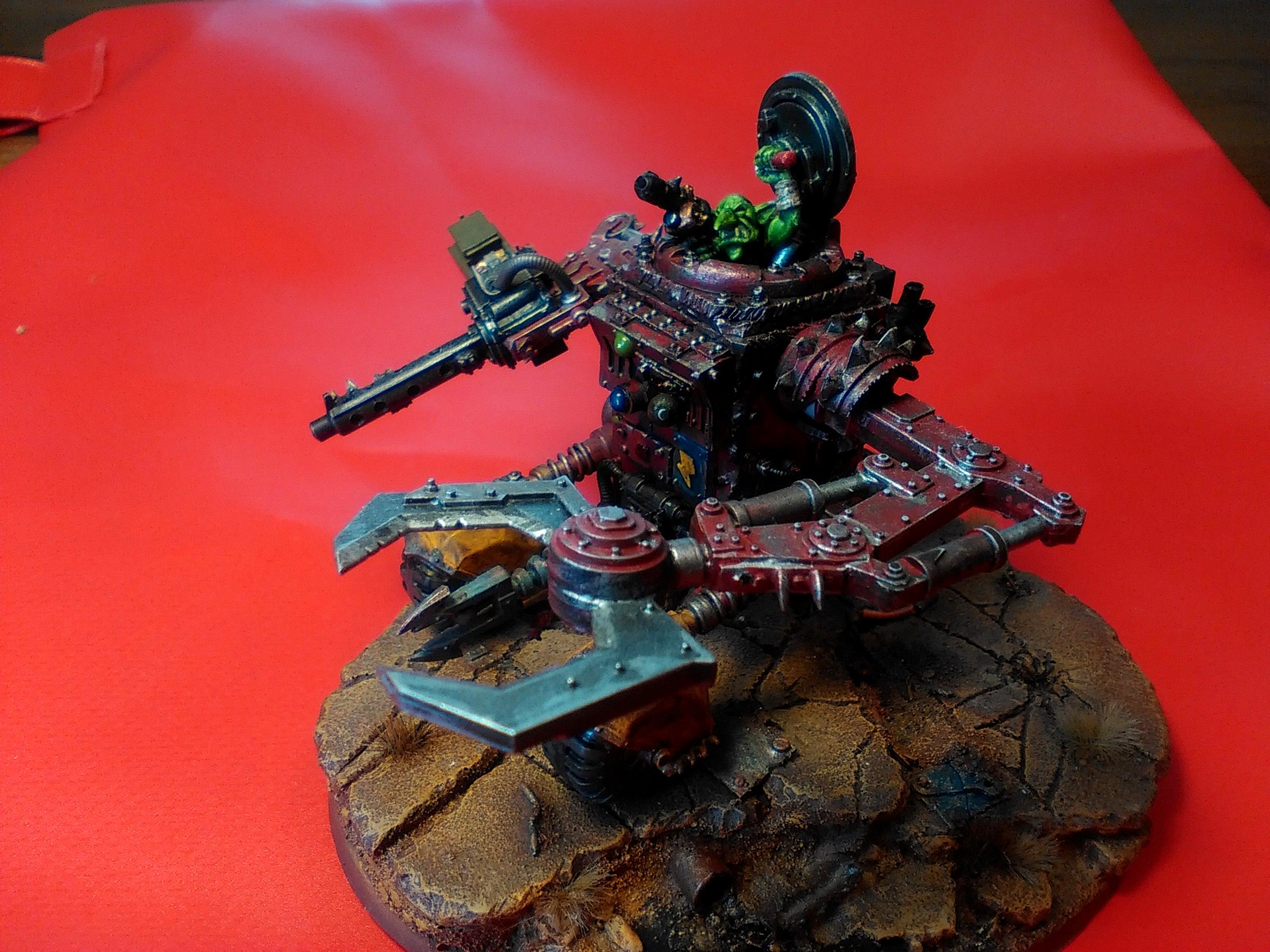 Grot Conversion, Grots, Killa Kan, Kitbash, Ork Conversions, Ork Coustom Made Vehicles, Orks, Scratch Build, Warhammer 40,000