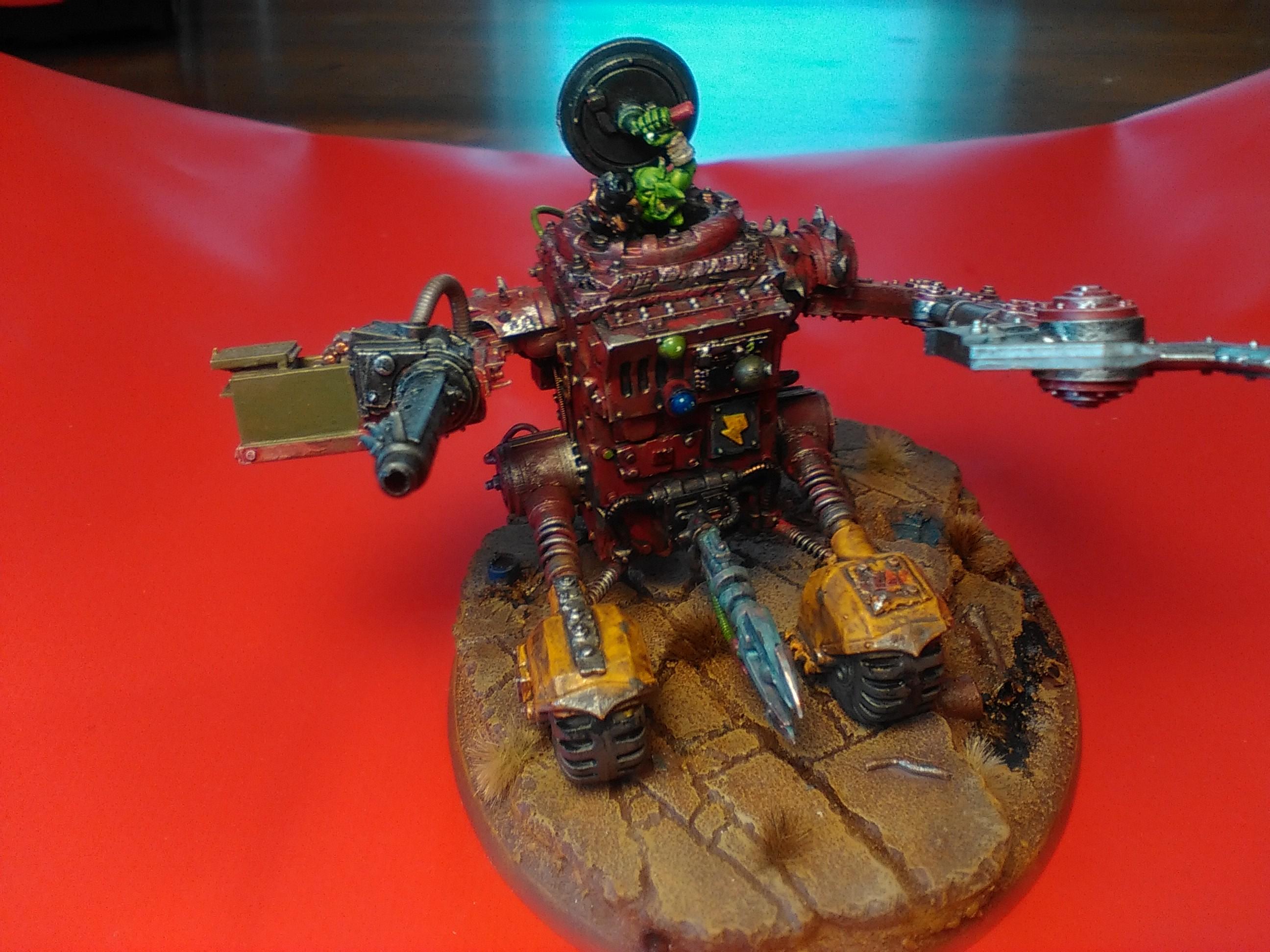 Grot Conversion, Grots, Killa Kan, Kitbash, Ork Conversions, Ork Coustom Made Vehicles, Orks, Scratch Build, Warhammer 40,000