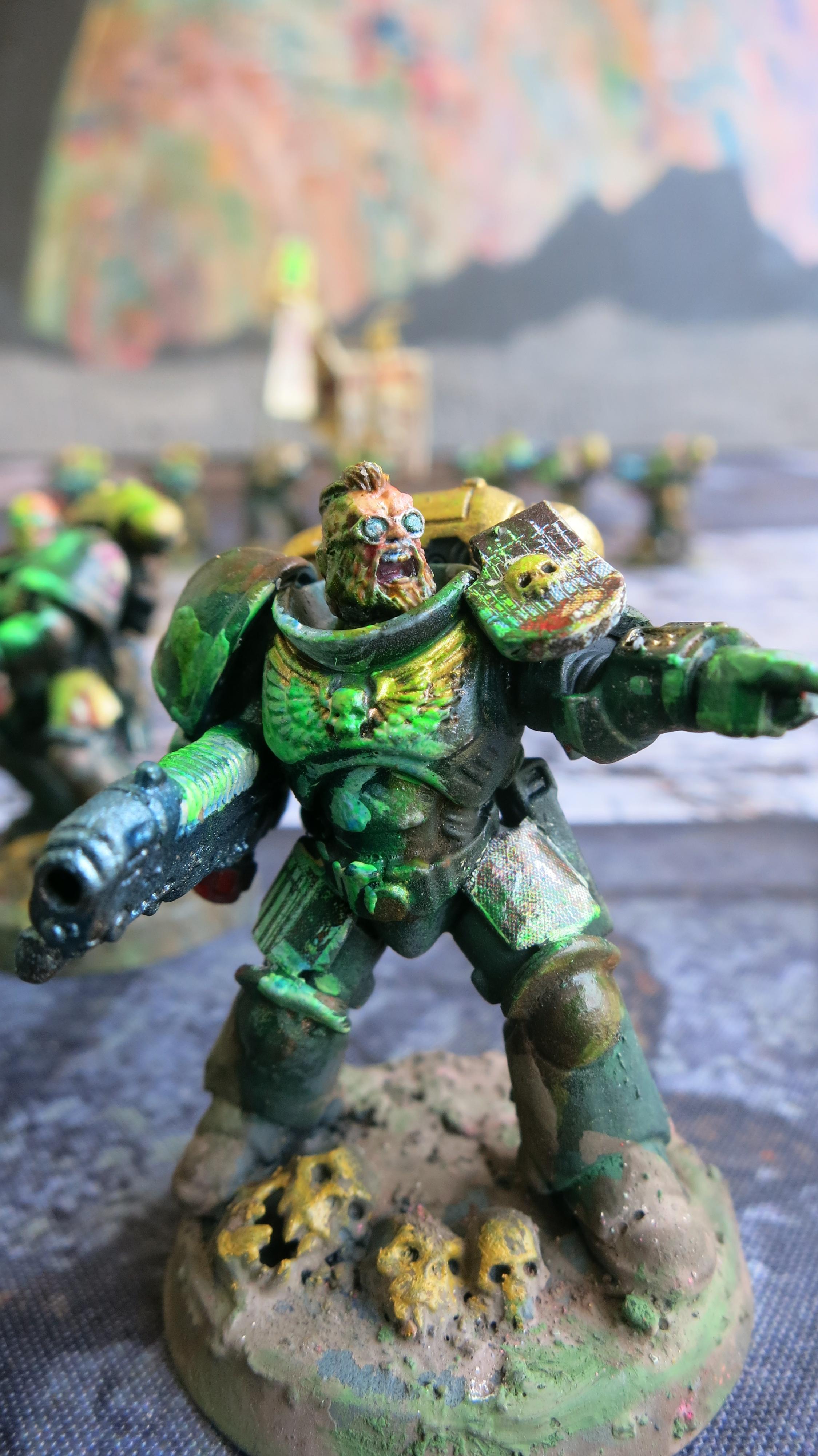 Dark Angels, Hellblaster Sergeant, Plasma Incinerator, Primaris