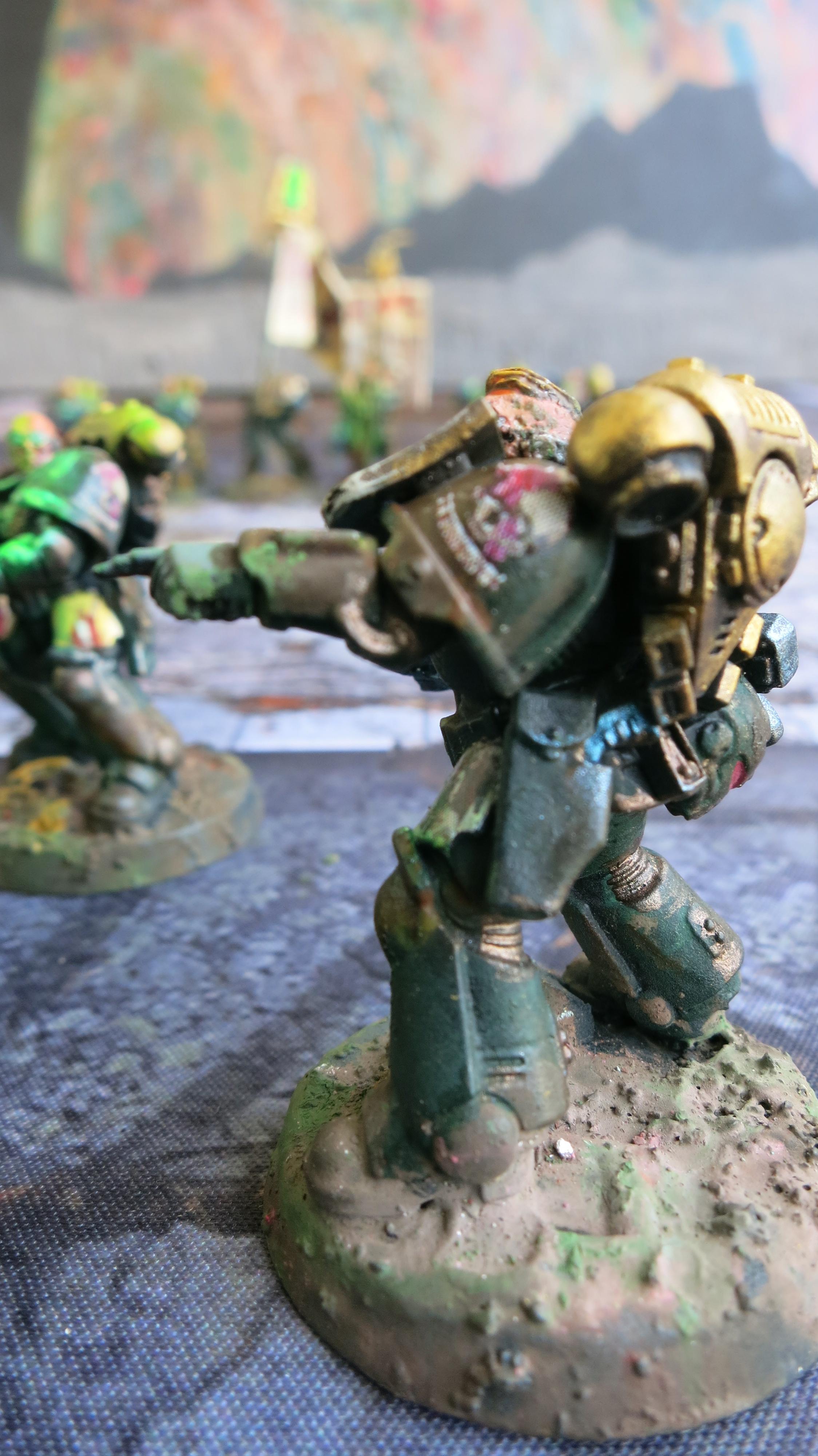 Dark Angels, Hellblaster Sergeant, Plasma Incinerator, Primaris