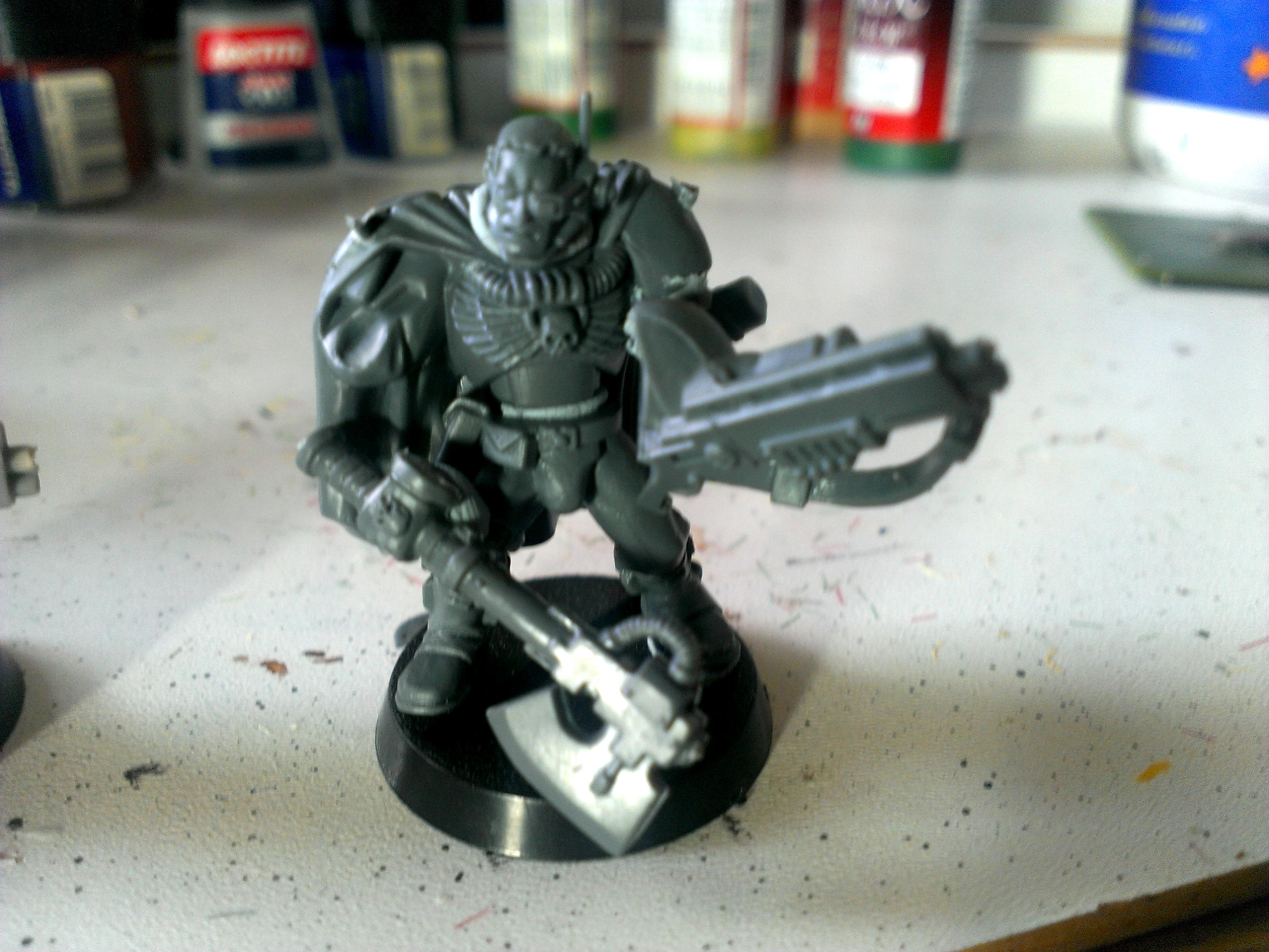 Kill Team, Scouts, Space Marines, Ultramarines, Work In Progress