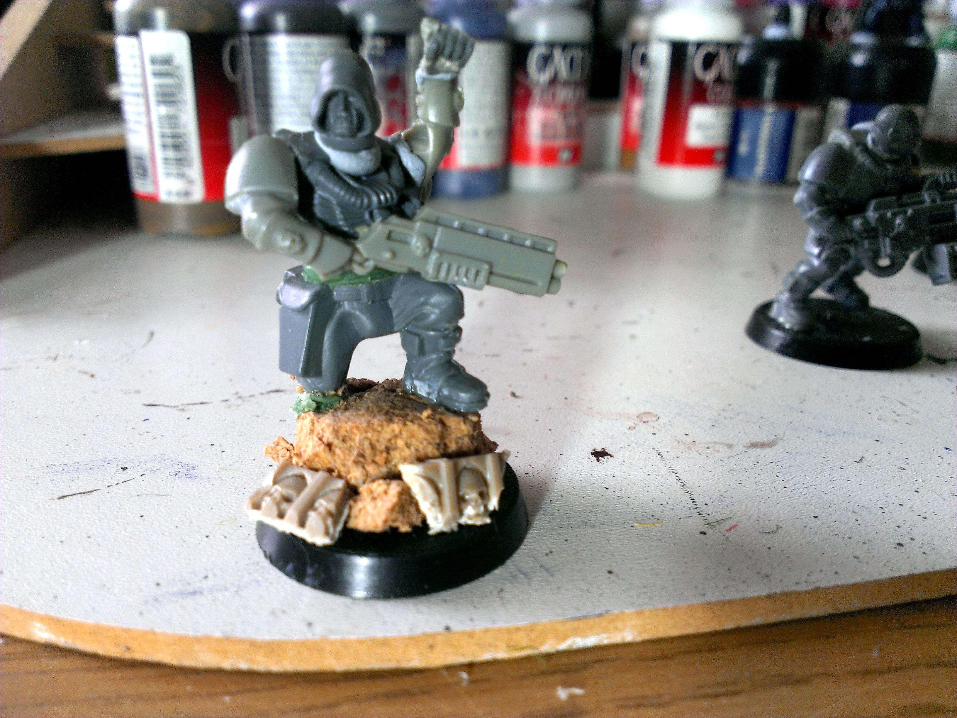 Kill Team, Scouts, Space Marines, Ultramarines, Work In Progress