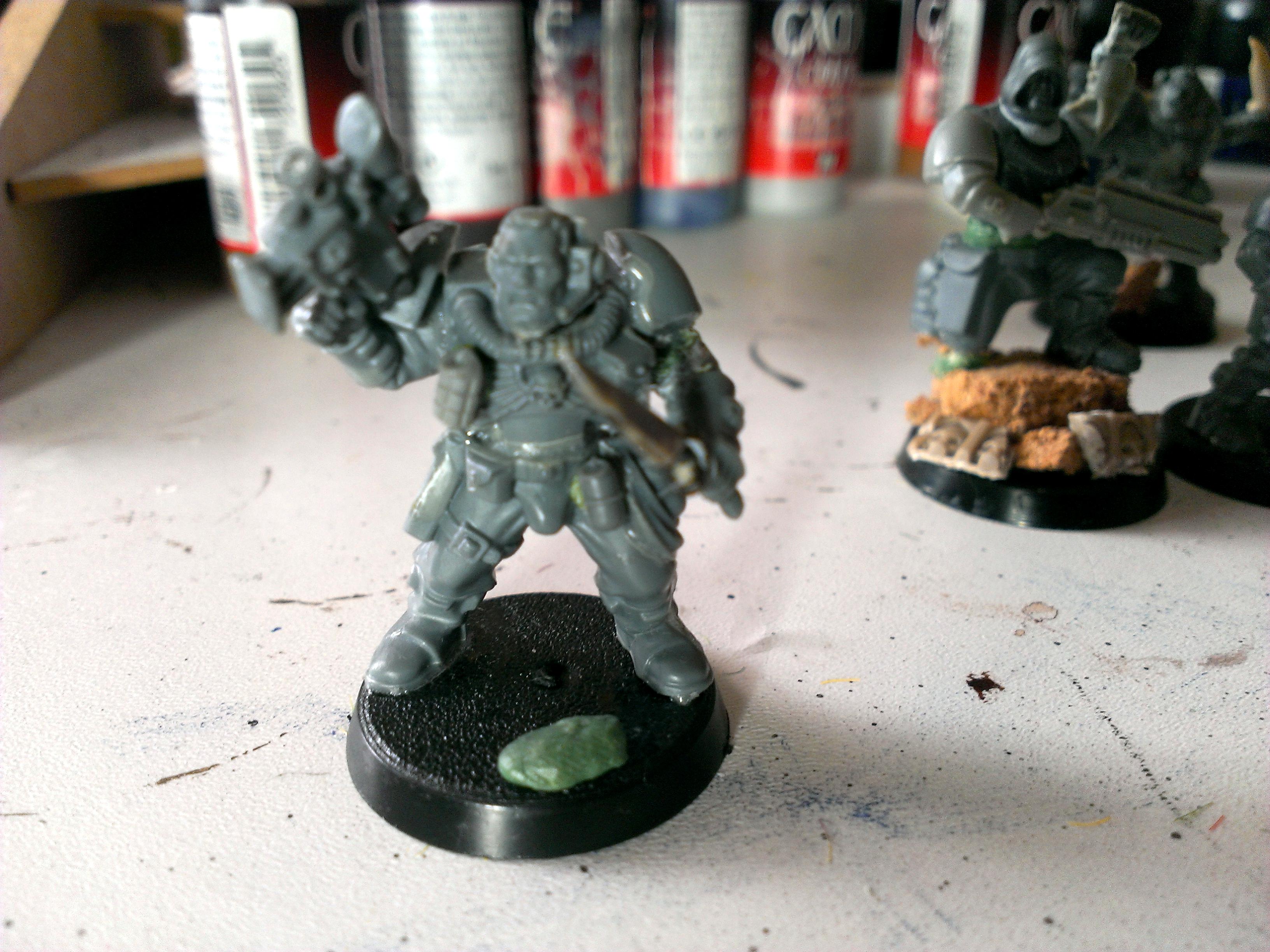 Kill Team, Scouts, Space Marines, Ultramarines, Work In Progress