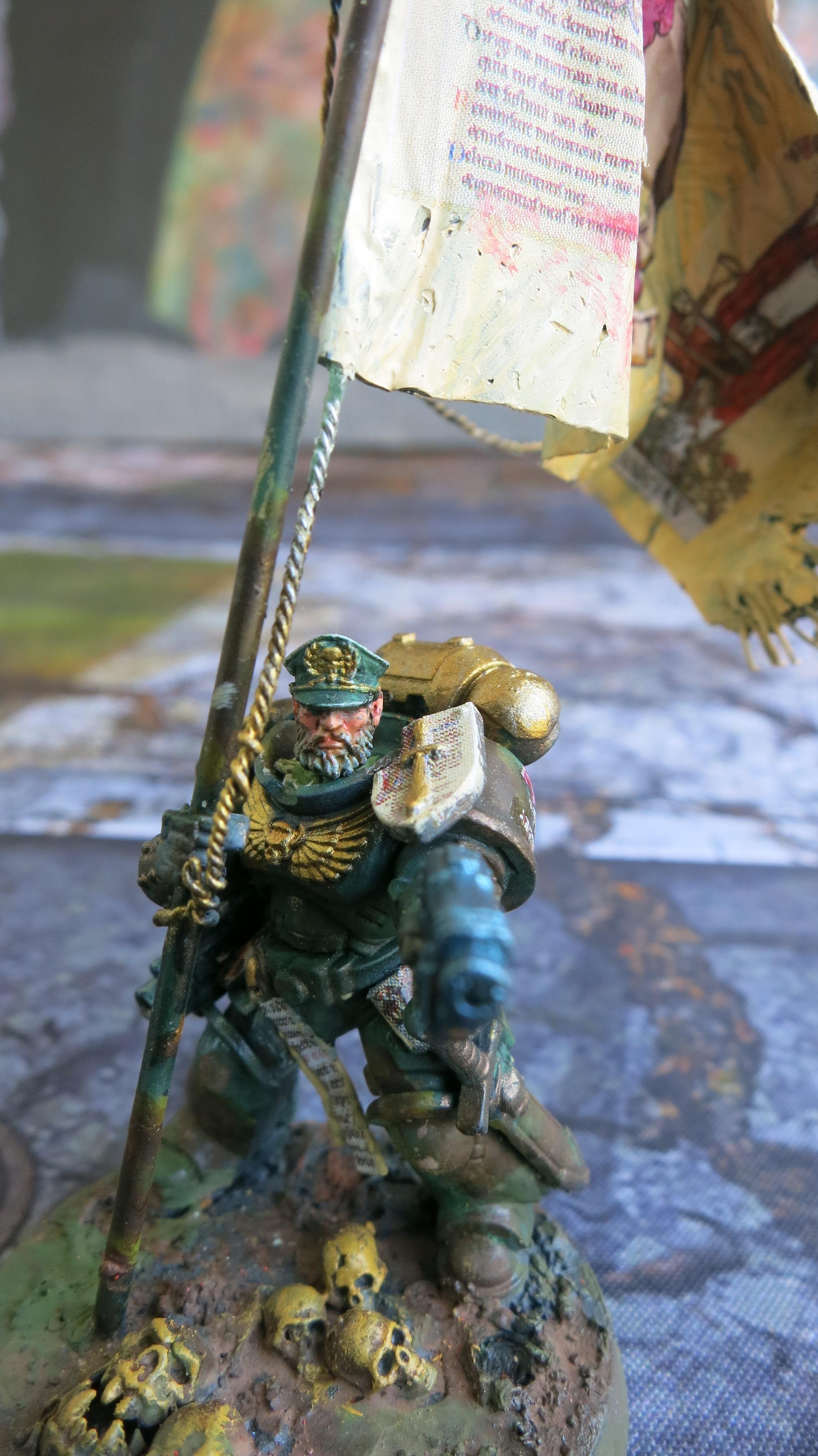 Astartes Banner, Dark Angels, Primaris Ancient