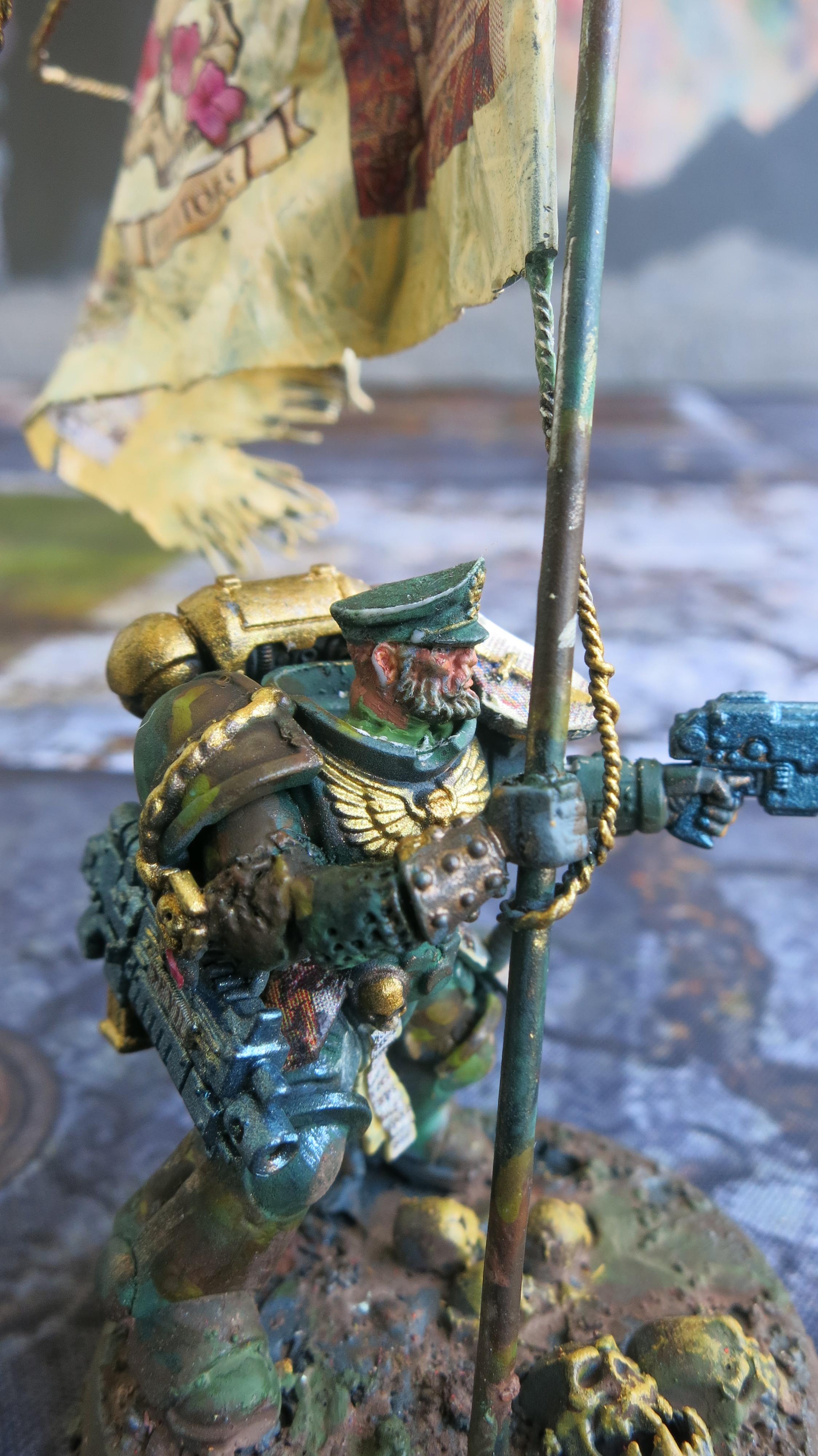 Astartes Banner, Dark Angels, Primaris Ancient