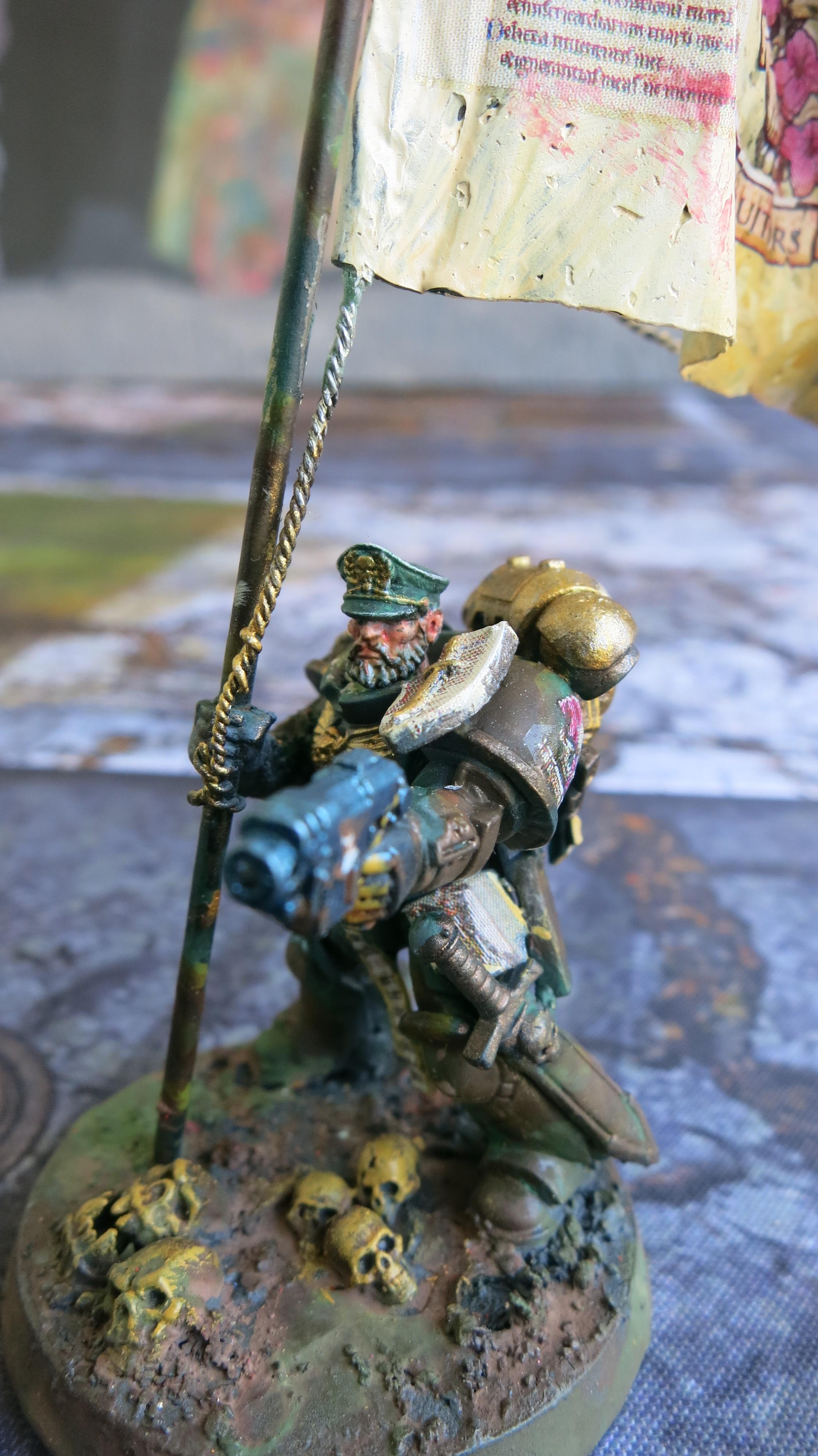 Astartes Banner, Dark Angels, Primaris Ancient
