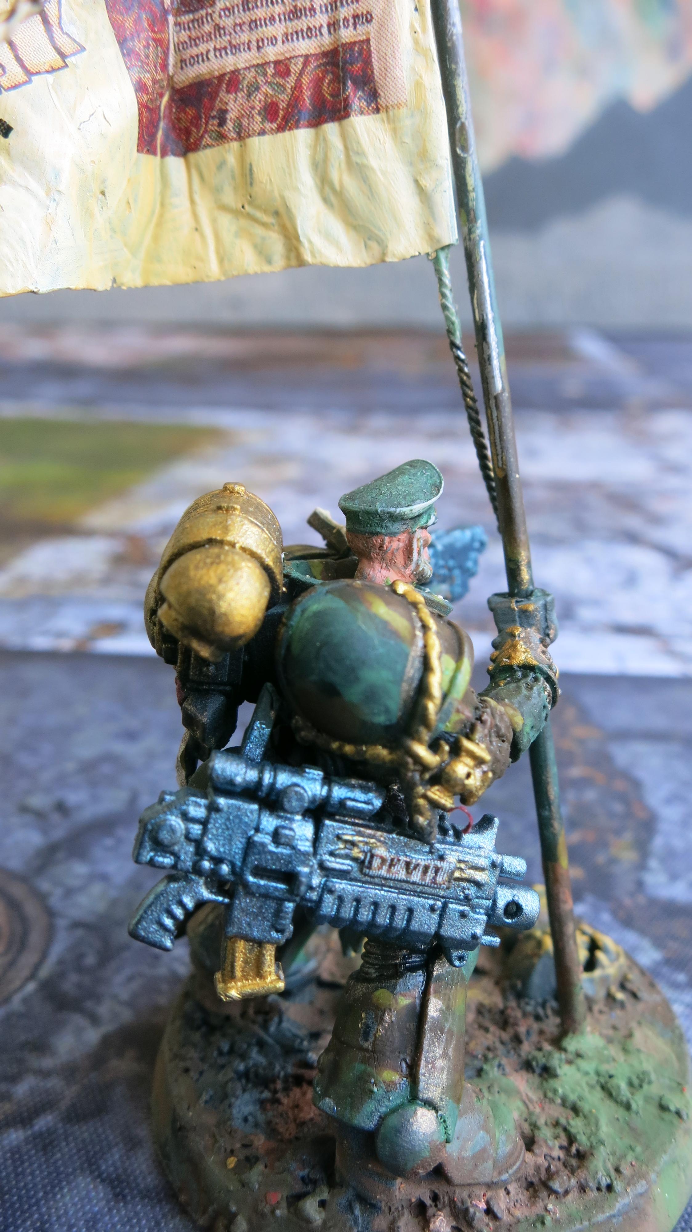 Astartes Banner, Dark Angels, Primaris Ancient