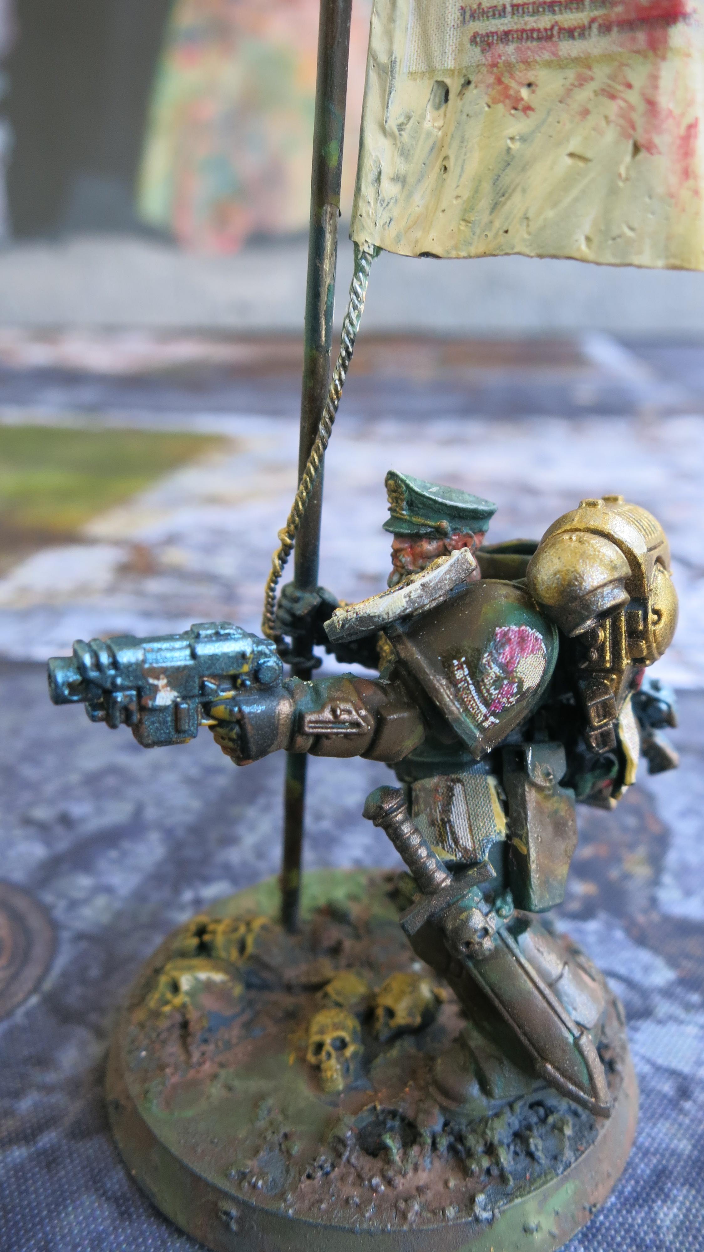 Astartes Banner, Dark Angels, Primaris Ancient
