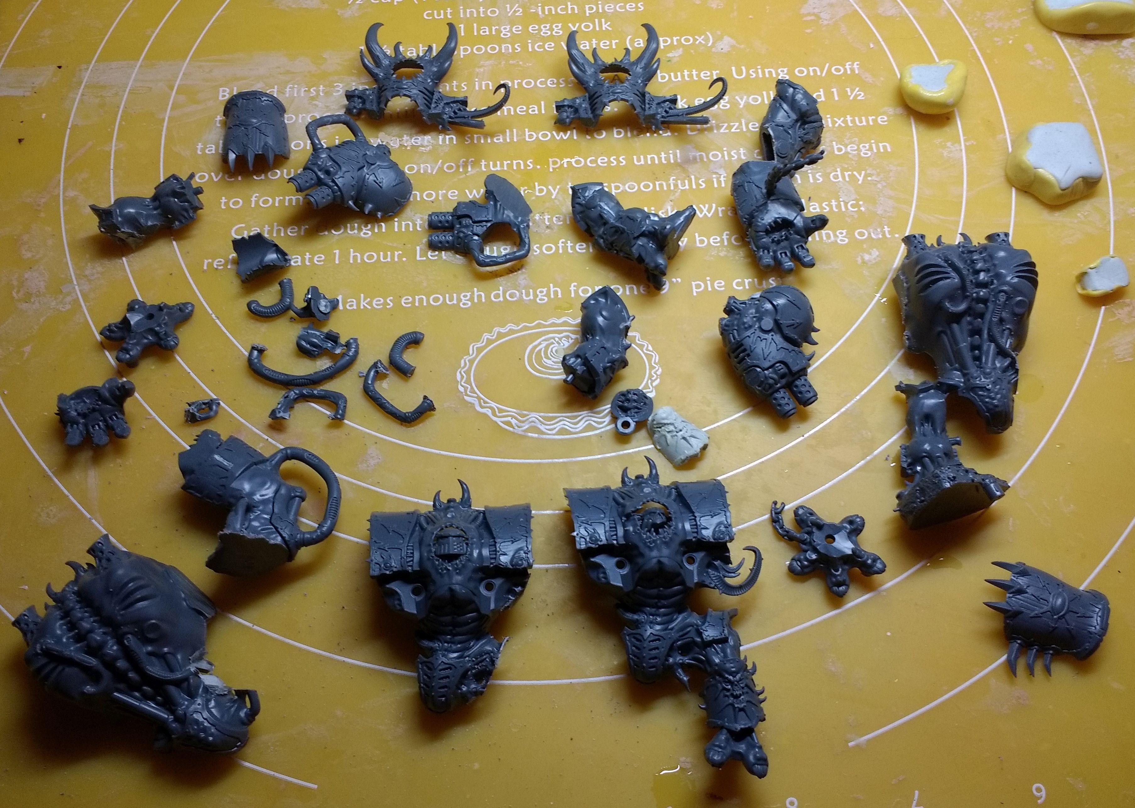Warhammer 40,000, helbrute pieces