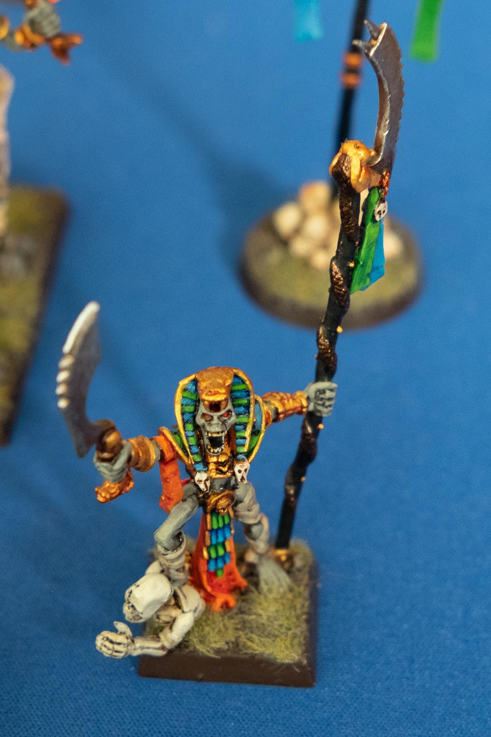 Tomb Kings, priest on foot