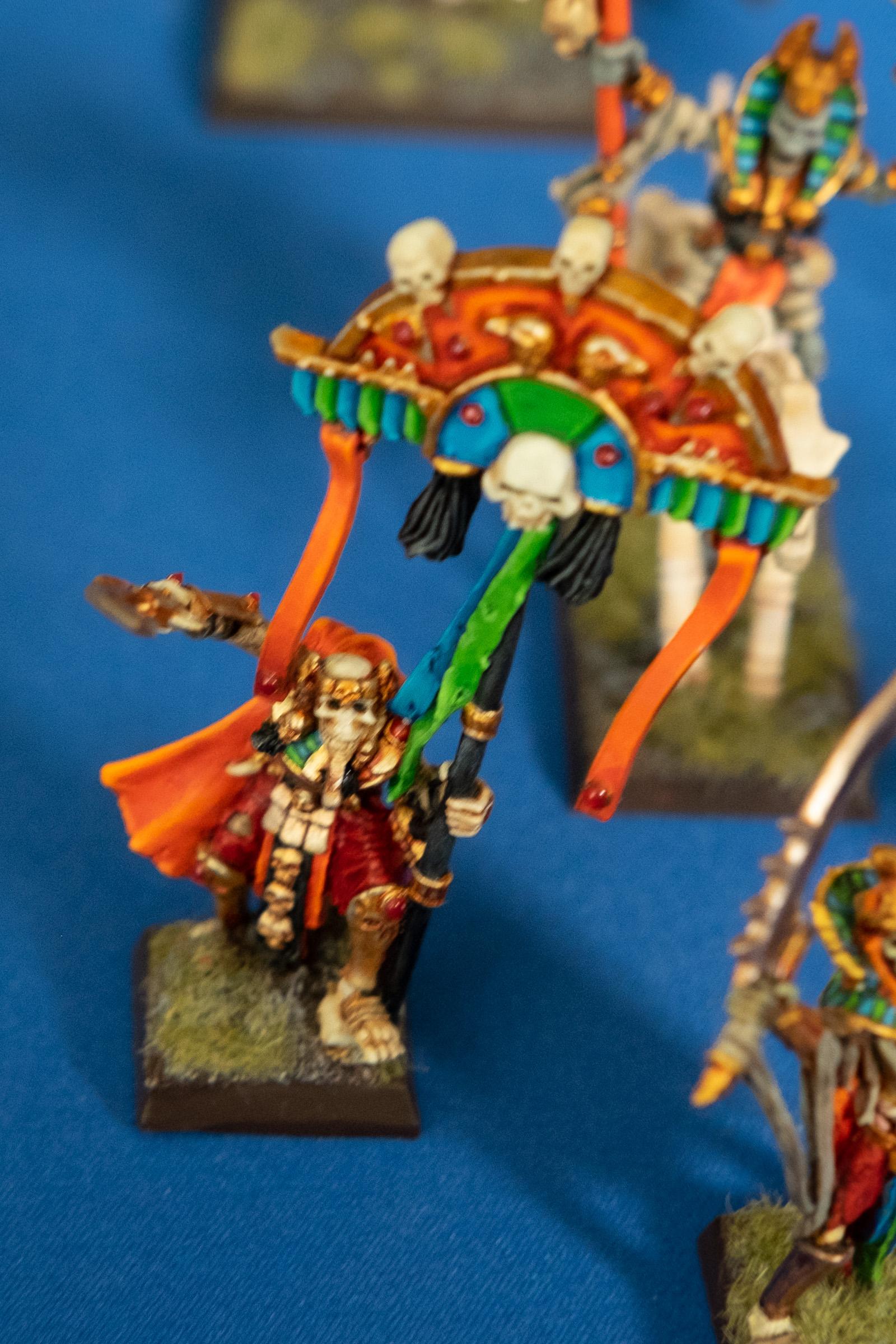 Tomb Kings, army standard bearer