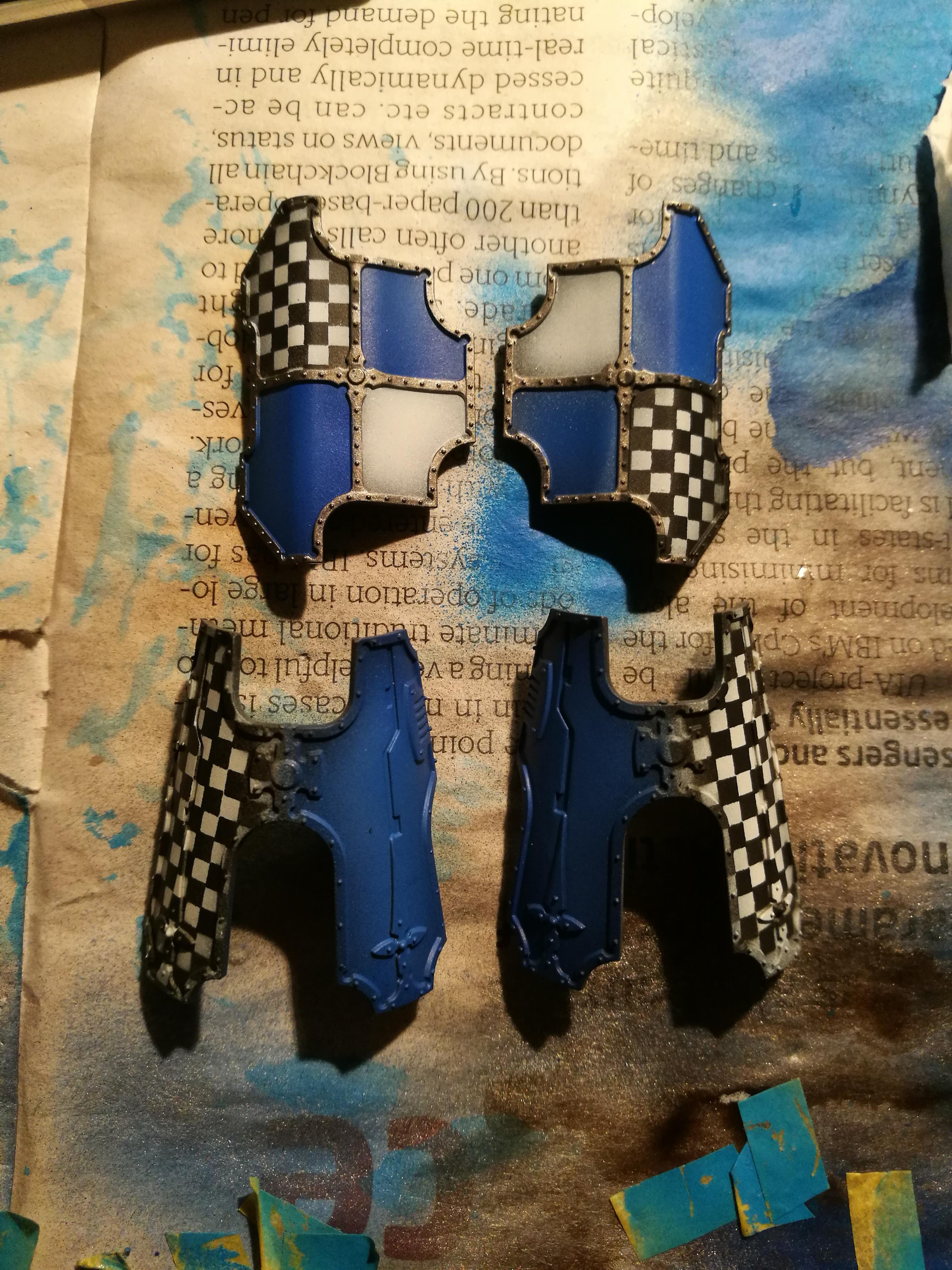 Warlord Titan for Adeptus Titanicus, painting in progress