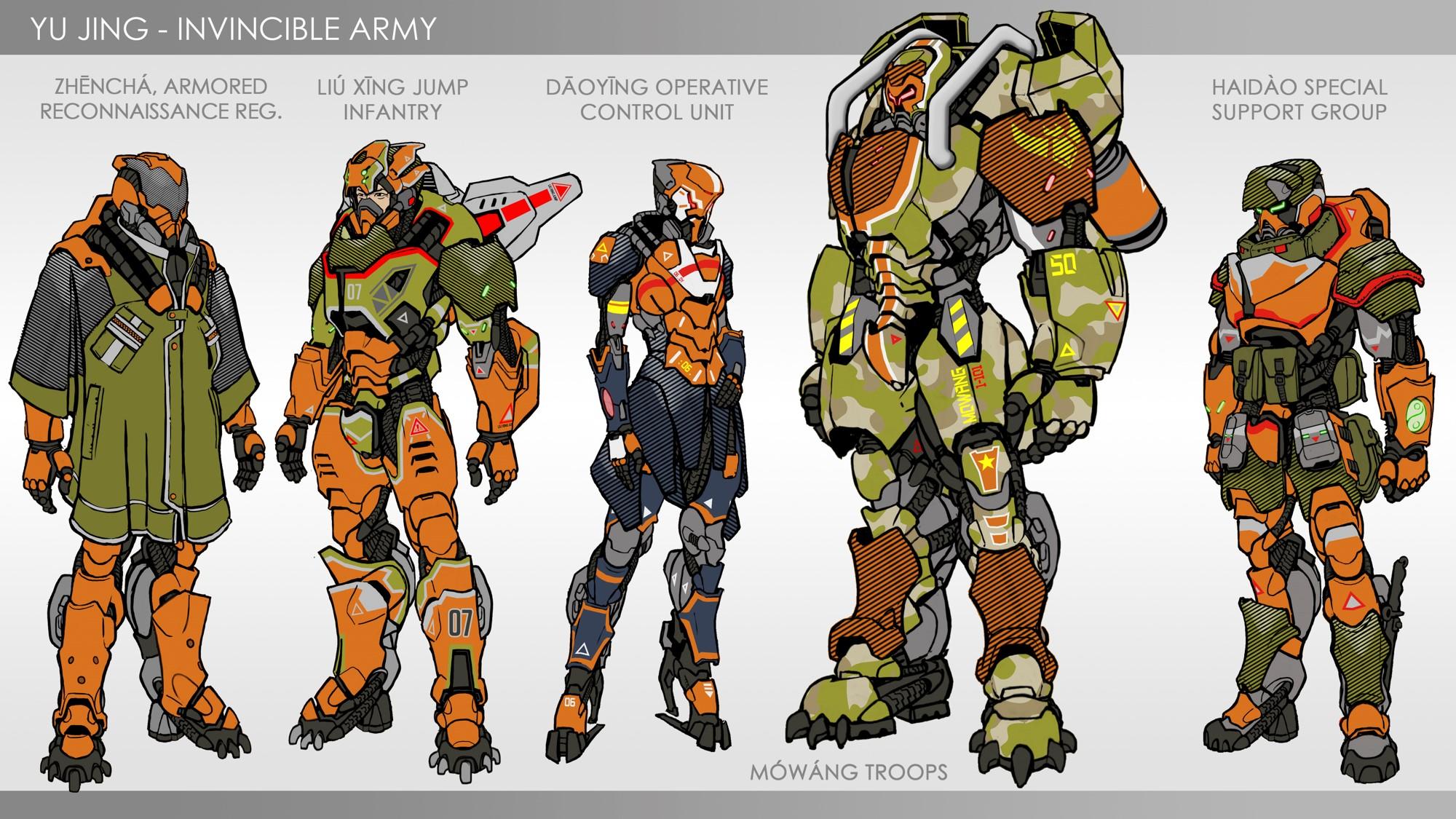 Invincible Army dossiers