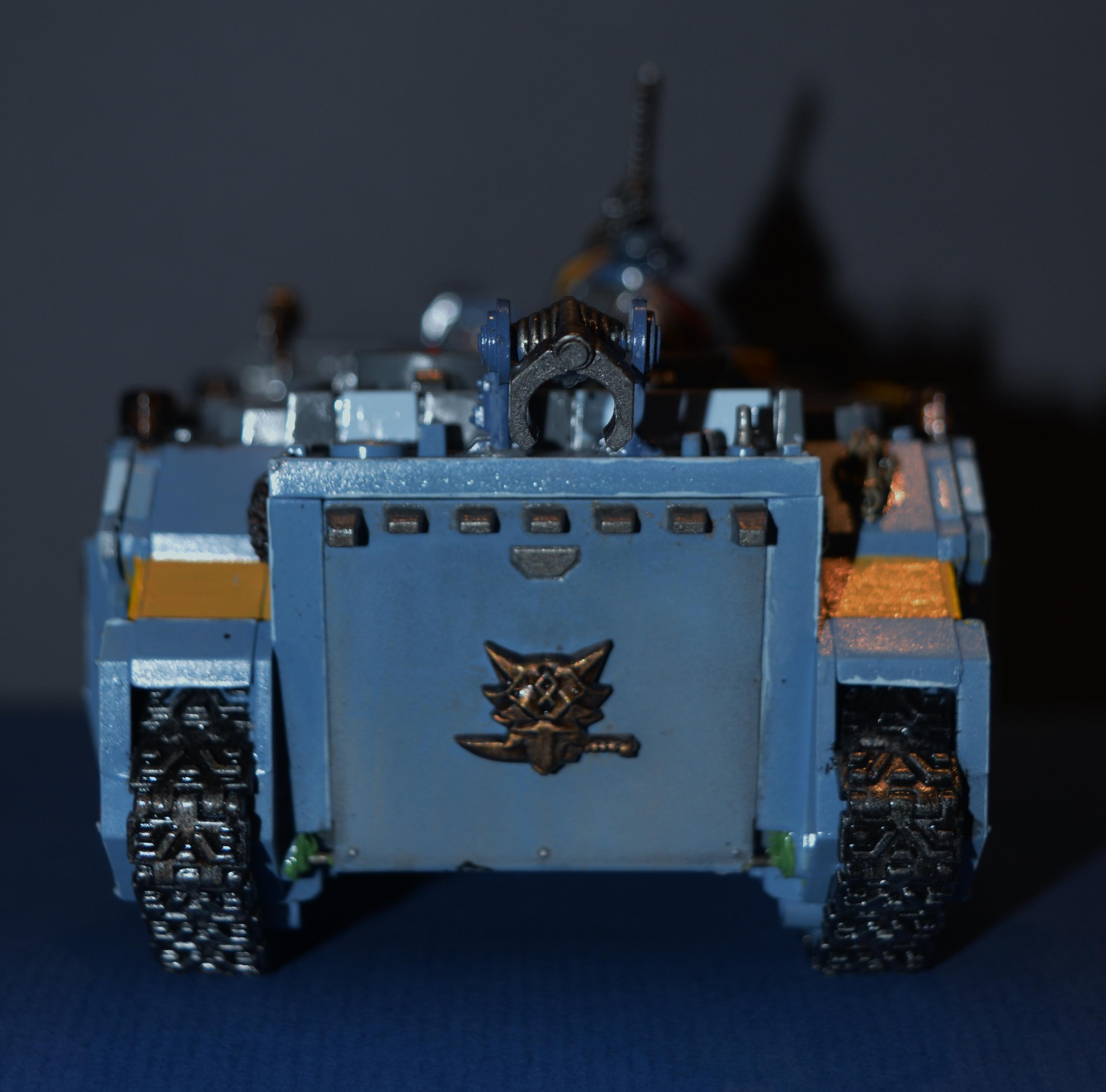 Boom, Cannon, Heavy, Rhino, Space Marines, Space Wolves, Tank, Vindicator, Wulfen