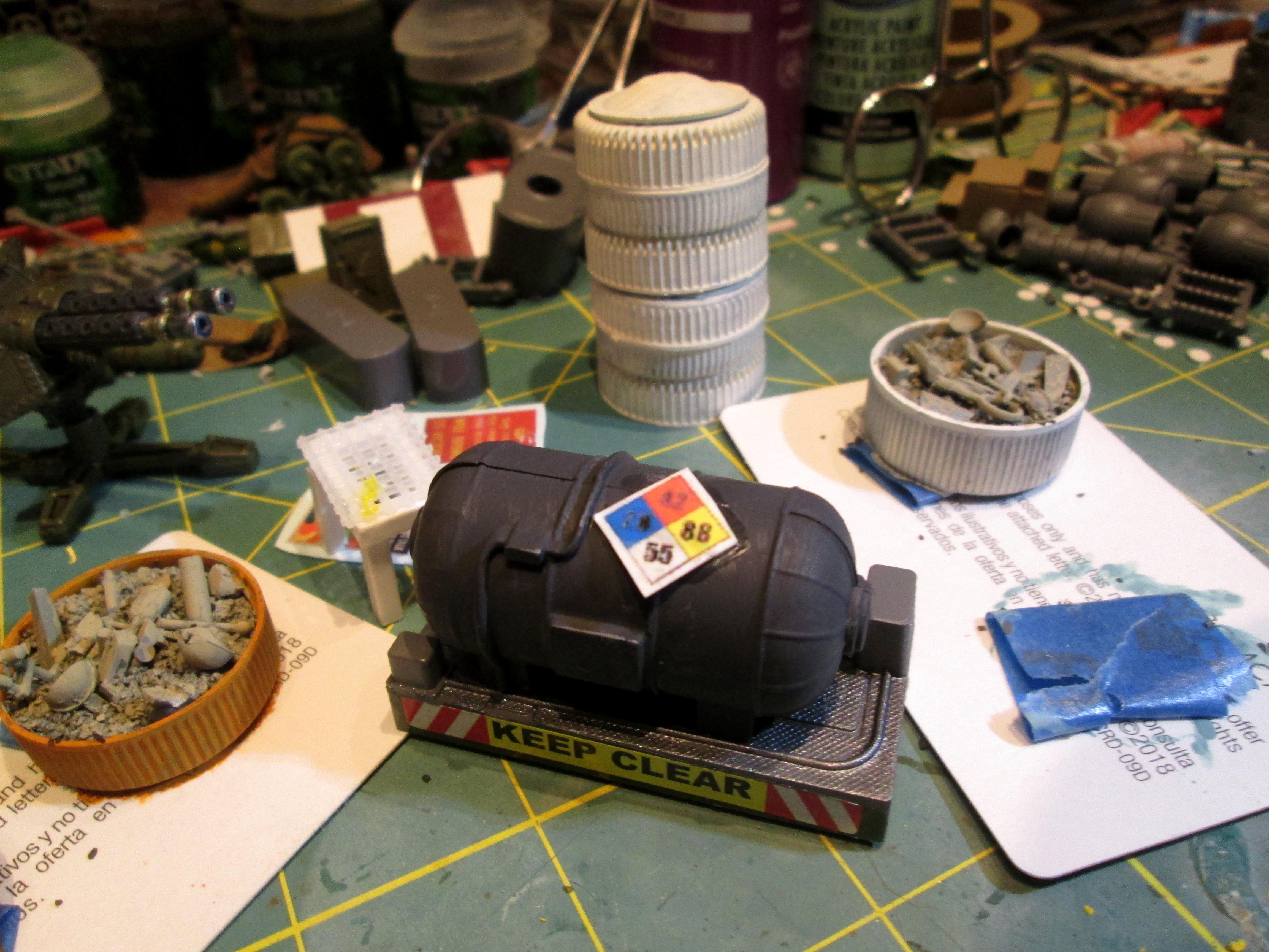 Industrial, Necromunda, Promethium, Terrain, Works