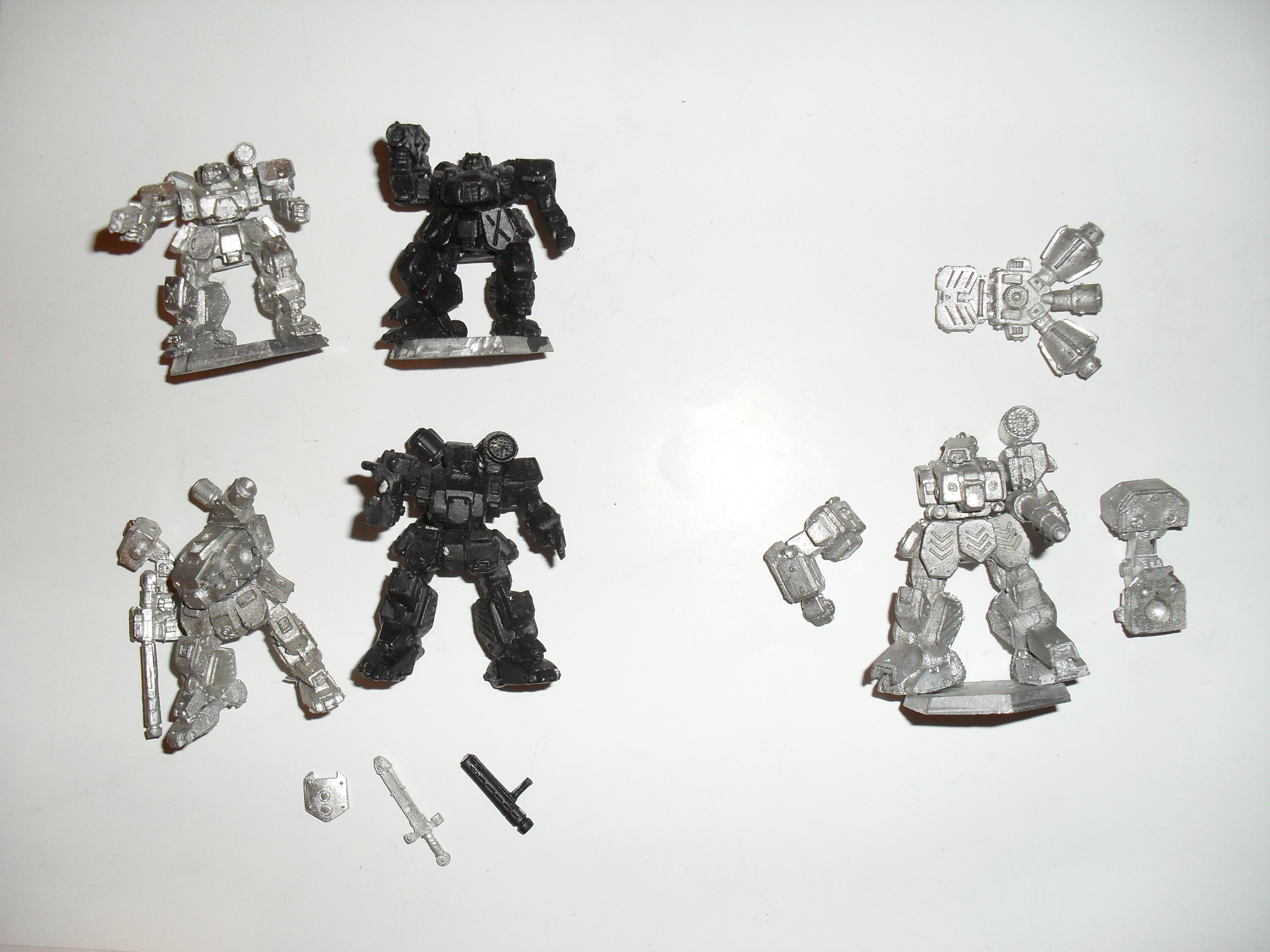 new RAFM Heavy Gear models/bits