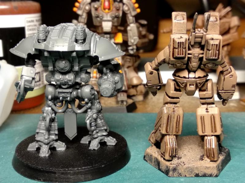 battletech figurines