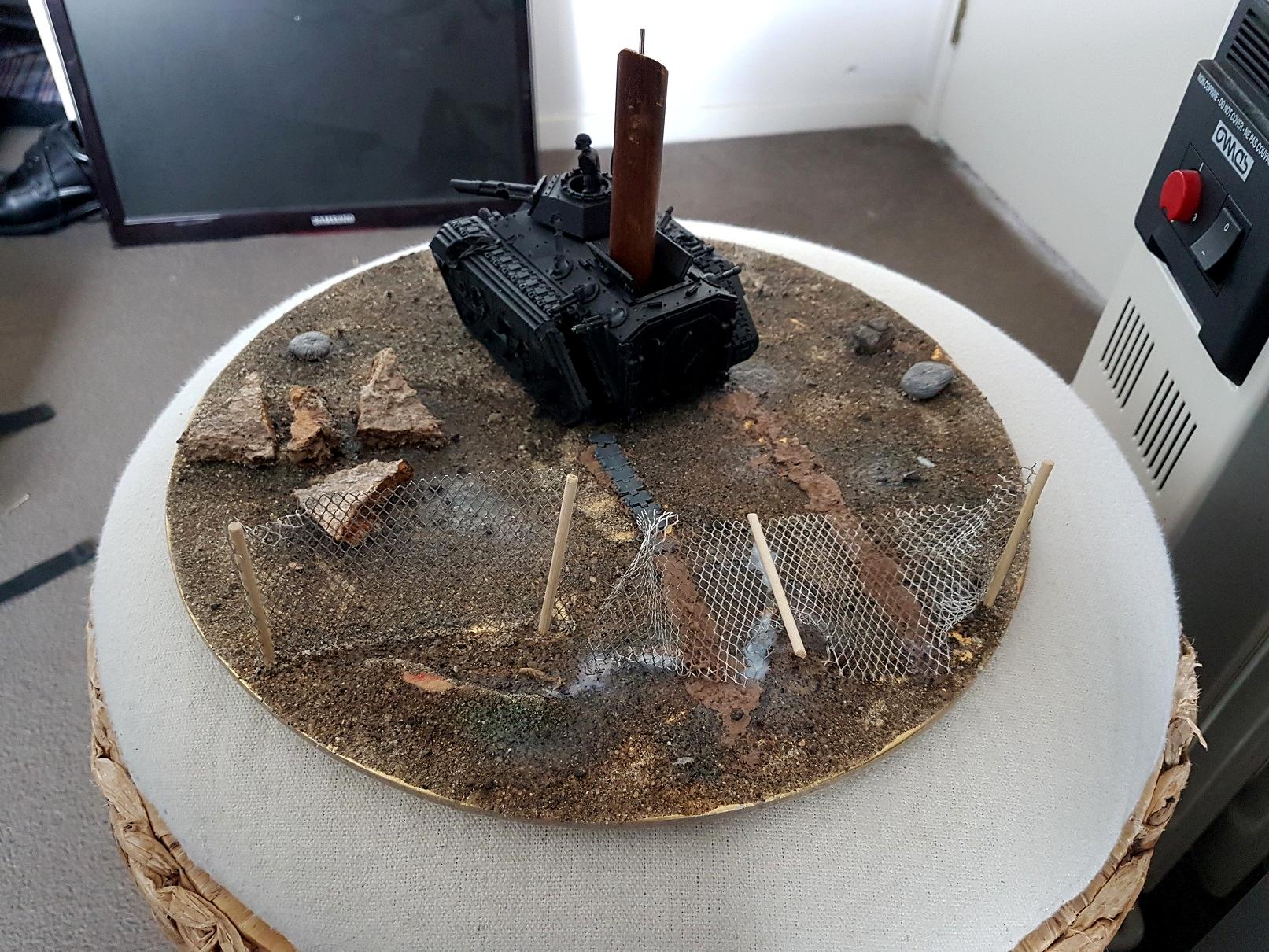 WIP base for my bio-titan