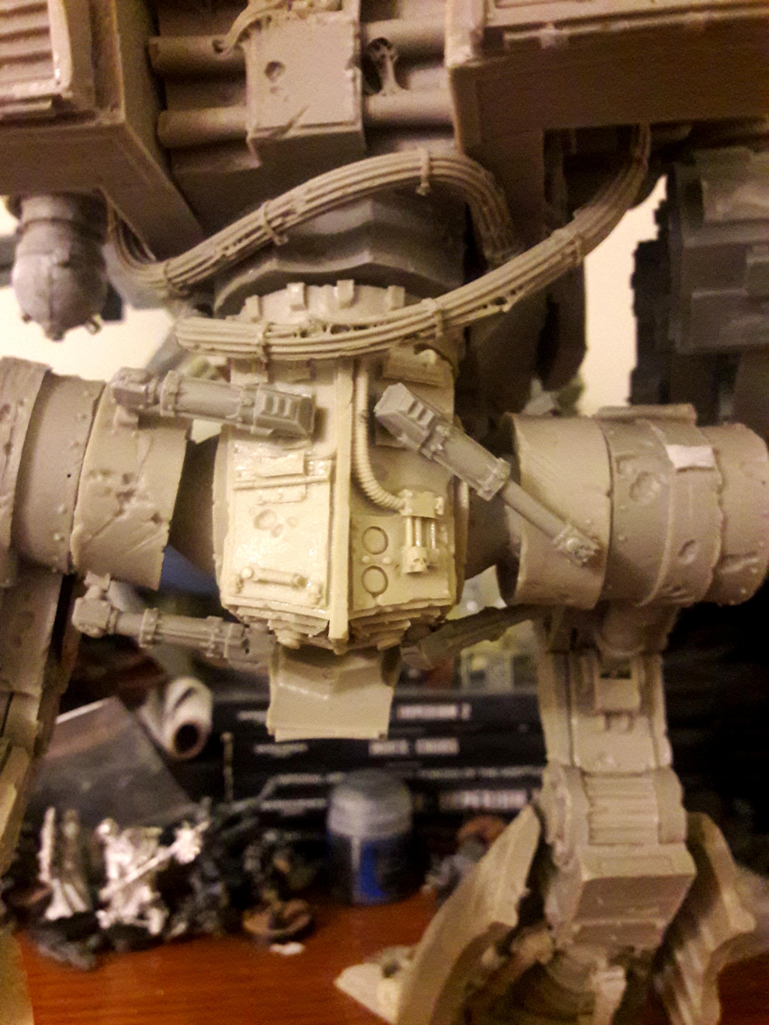 Chaos Warhound Titan, Legio Mortis, Titan