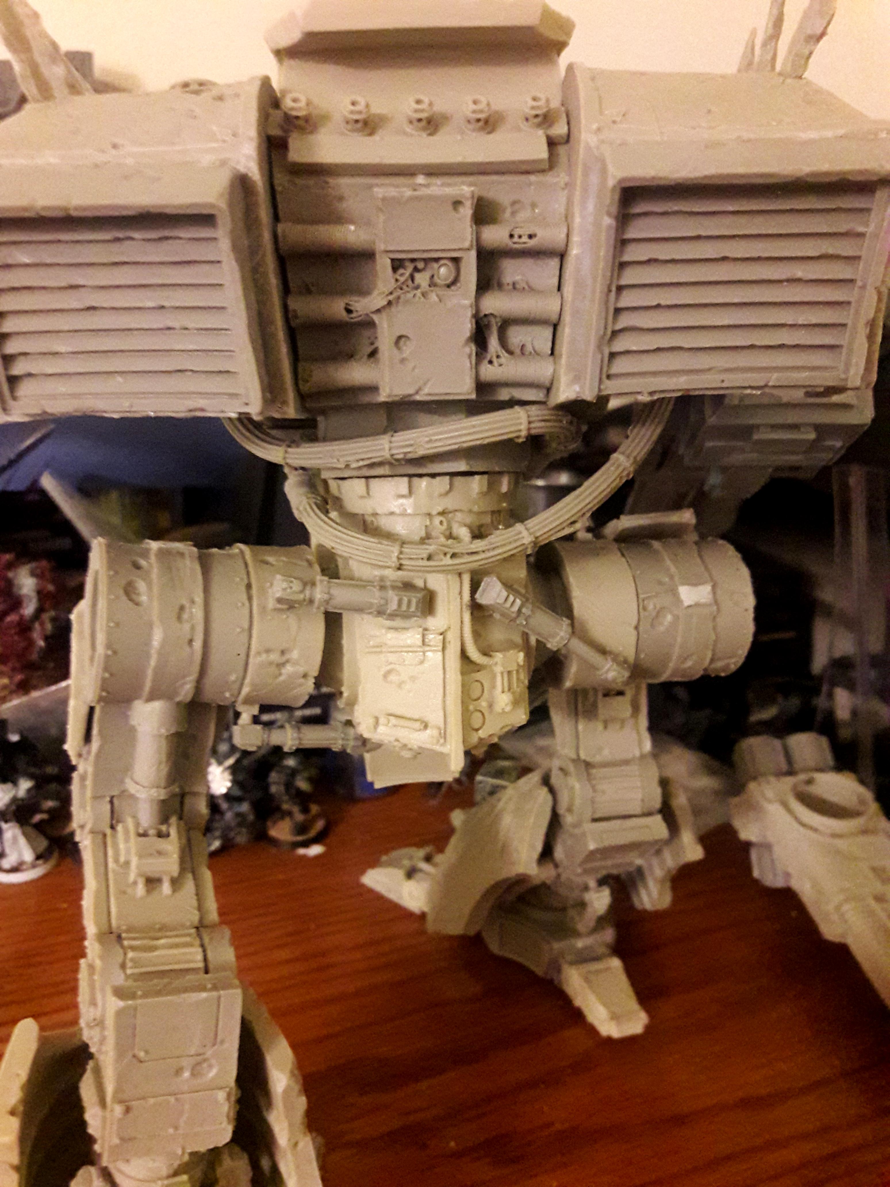 Chaos Warhound Titan, Legio Mortis, Titan