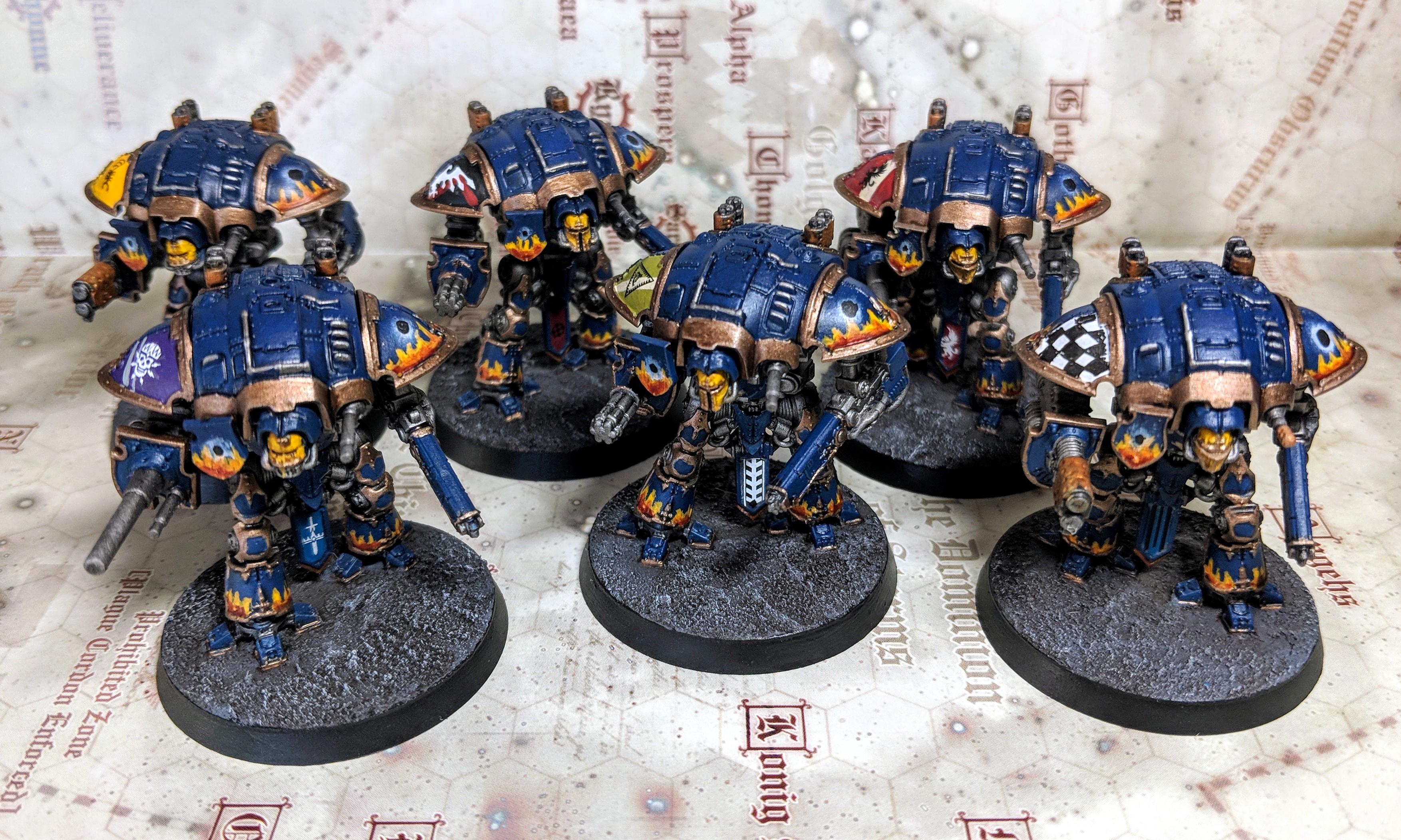 Adeptus Titanicus, House Banner, Imperial Knights, Legion Astorum, Warp Runners