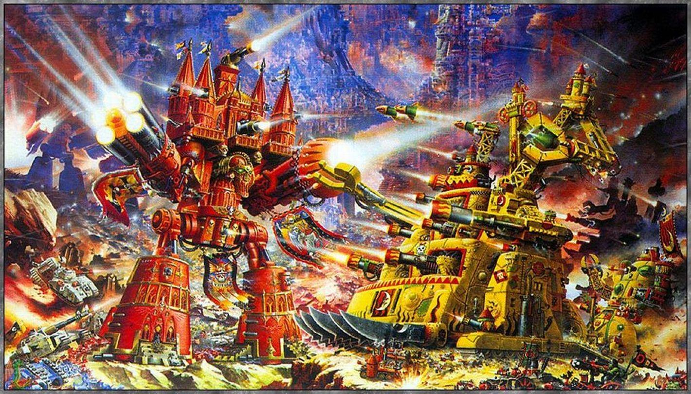 Gargant, Imperiator, Mega Gargant, Titan, Titan Legions