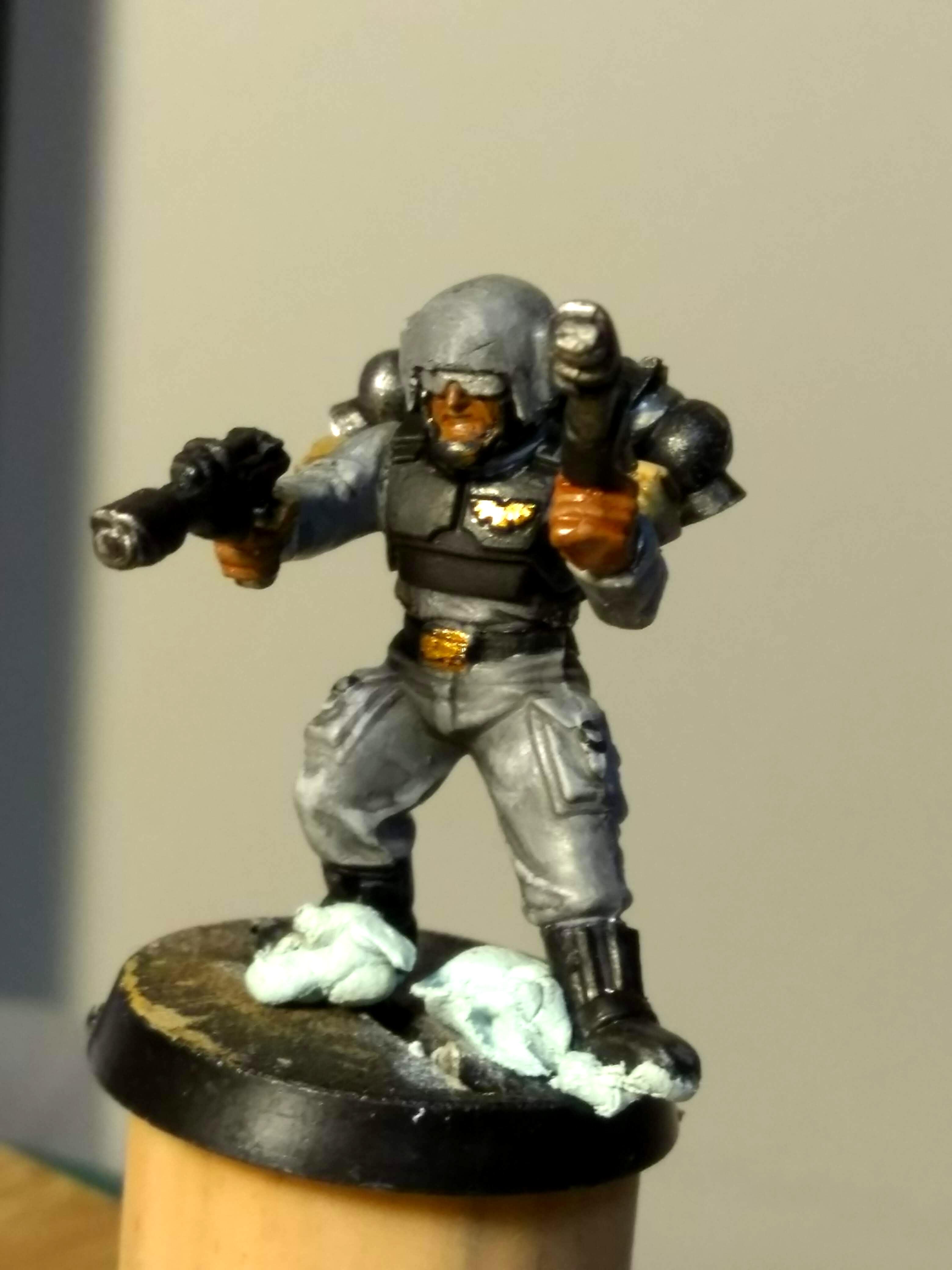 Assault Squad, Imperial Guard, Jump Pack, Rogue Trader