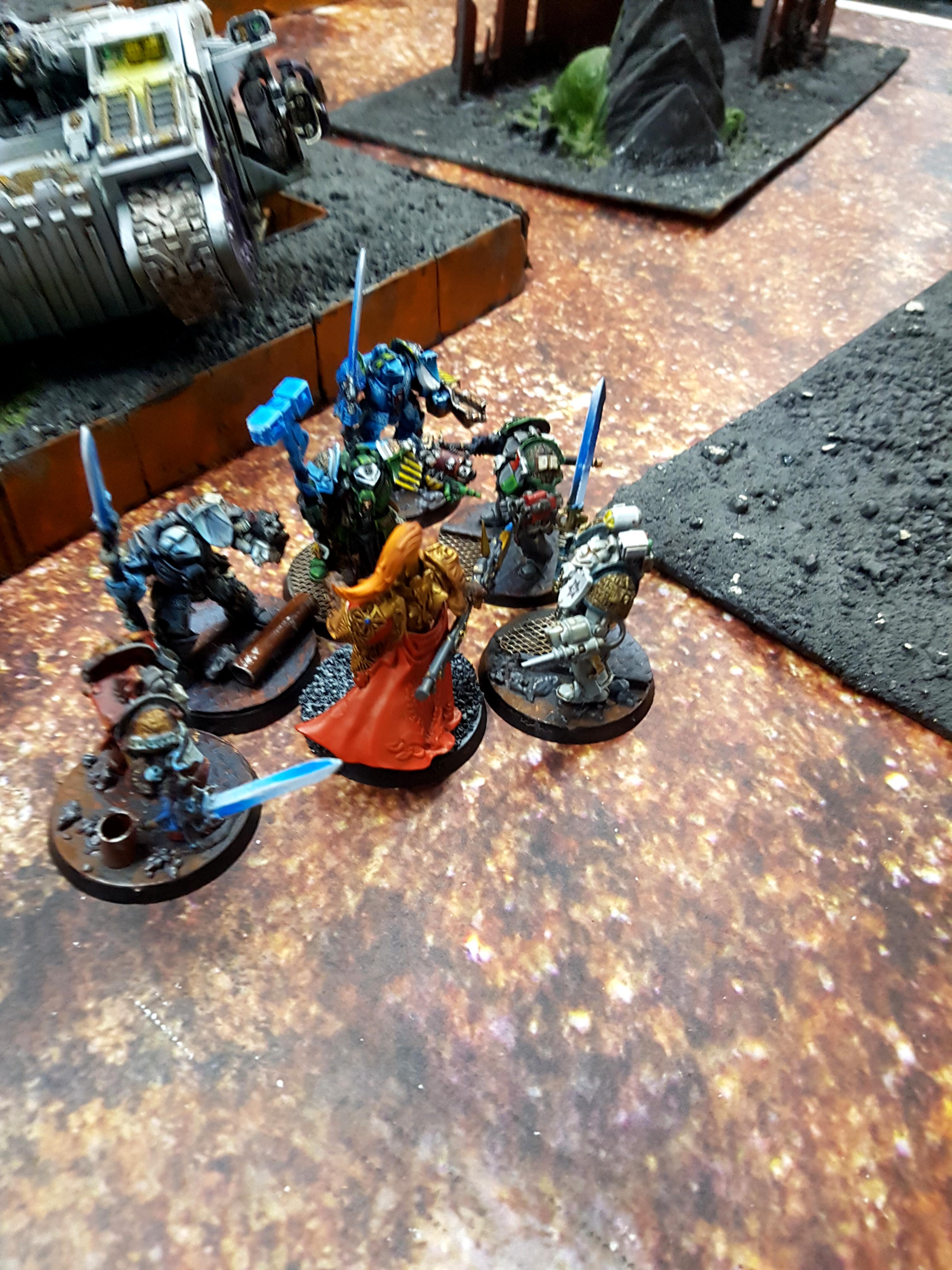 Paladins vs Custodes