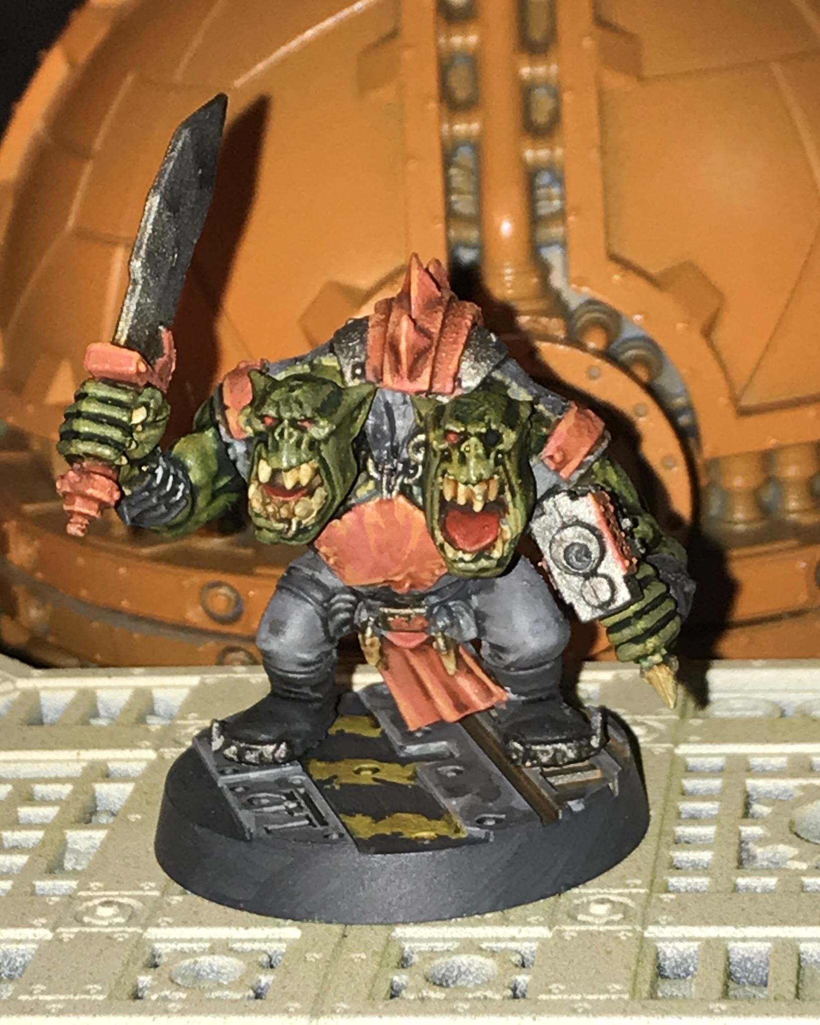 Headed, Heads, Mutant, Orks, Two