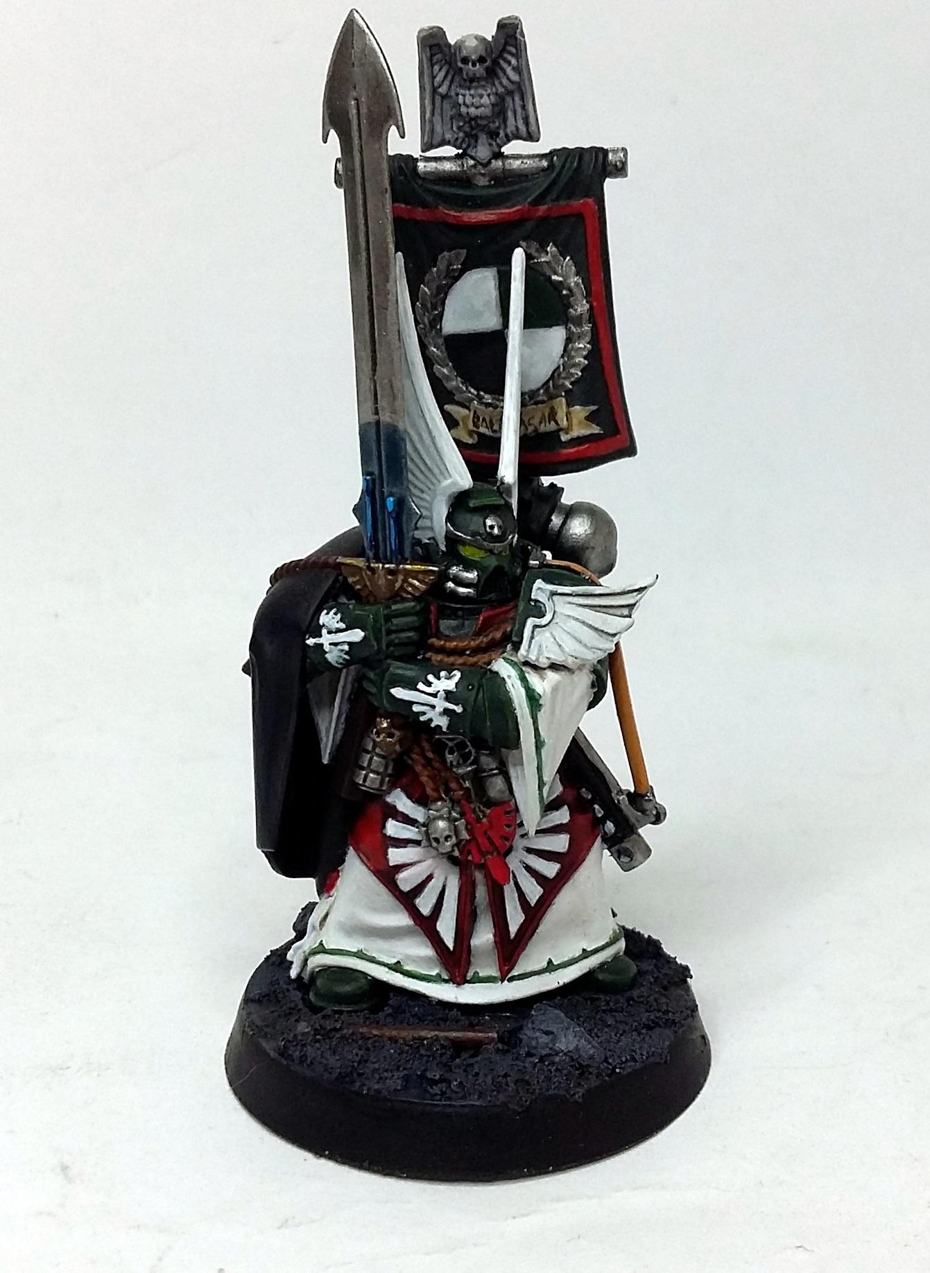 Angel, Banner, Captain, Company, Dark, Master, Power, Robes, Space, Space Marines, Sword