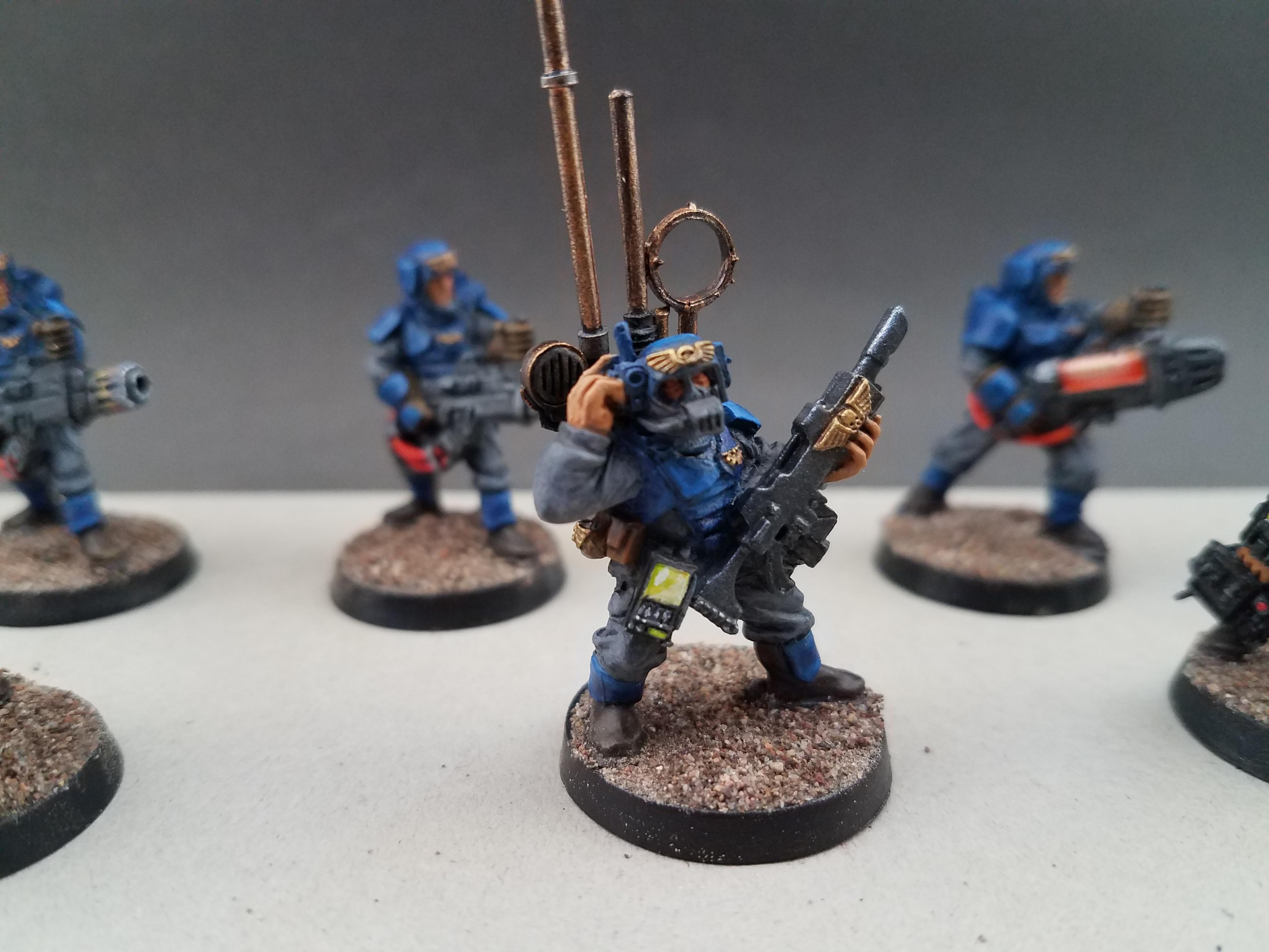Cadians, Command Squad, Imperial Guard